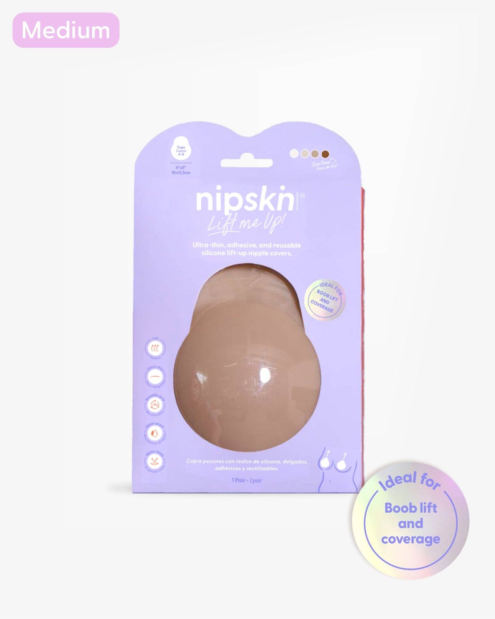 Lift Me Up - Reusable Silicone Nipple Covers for Lift - Nipskin®