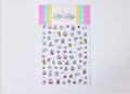 Pink Christmas Nail Stickers