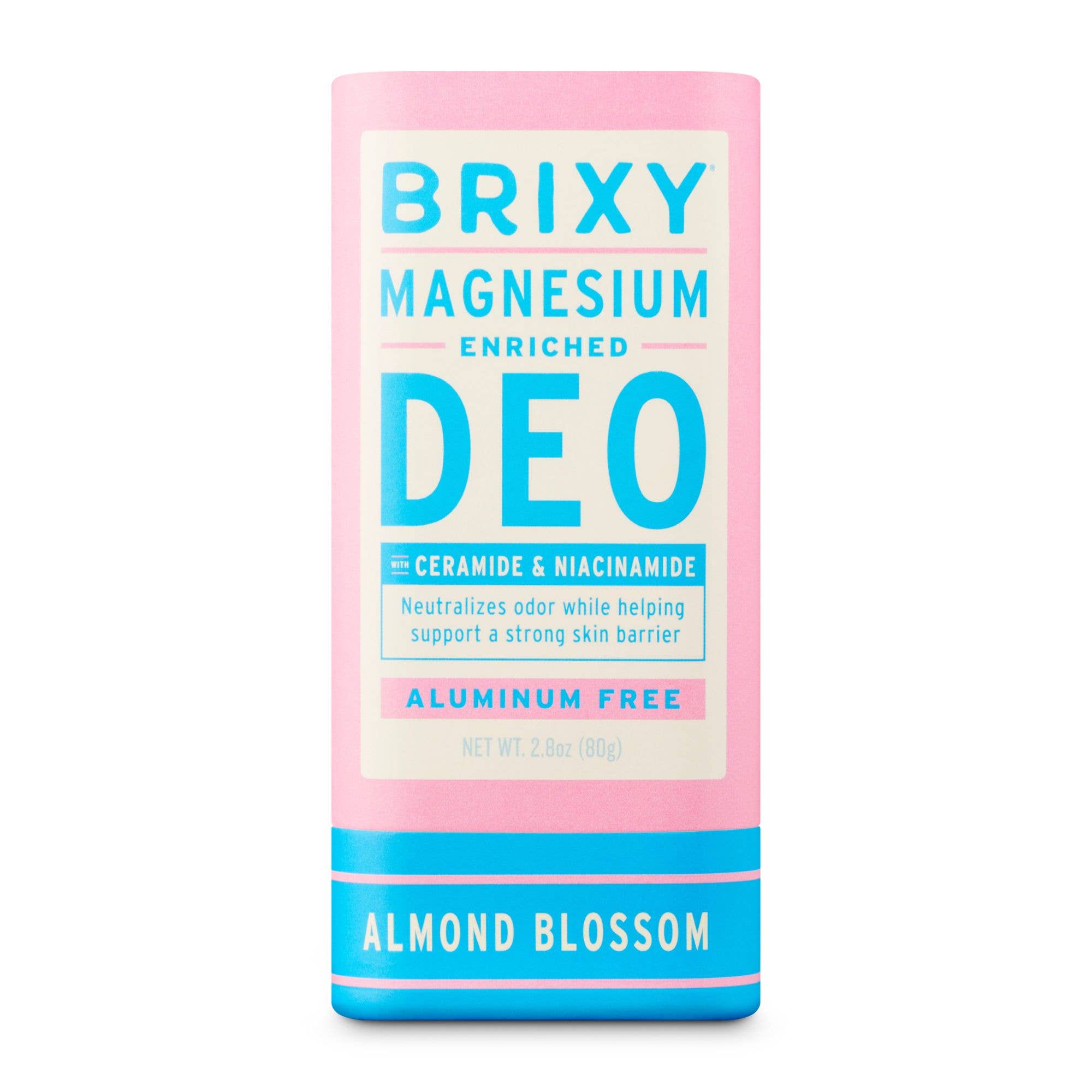 Magnesium Enriched Deodorant | Aluminum Free | Almond