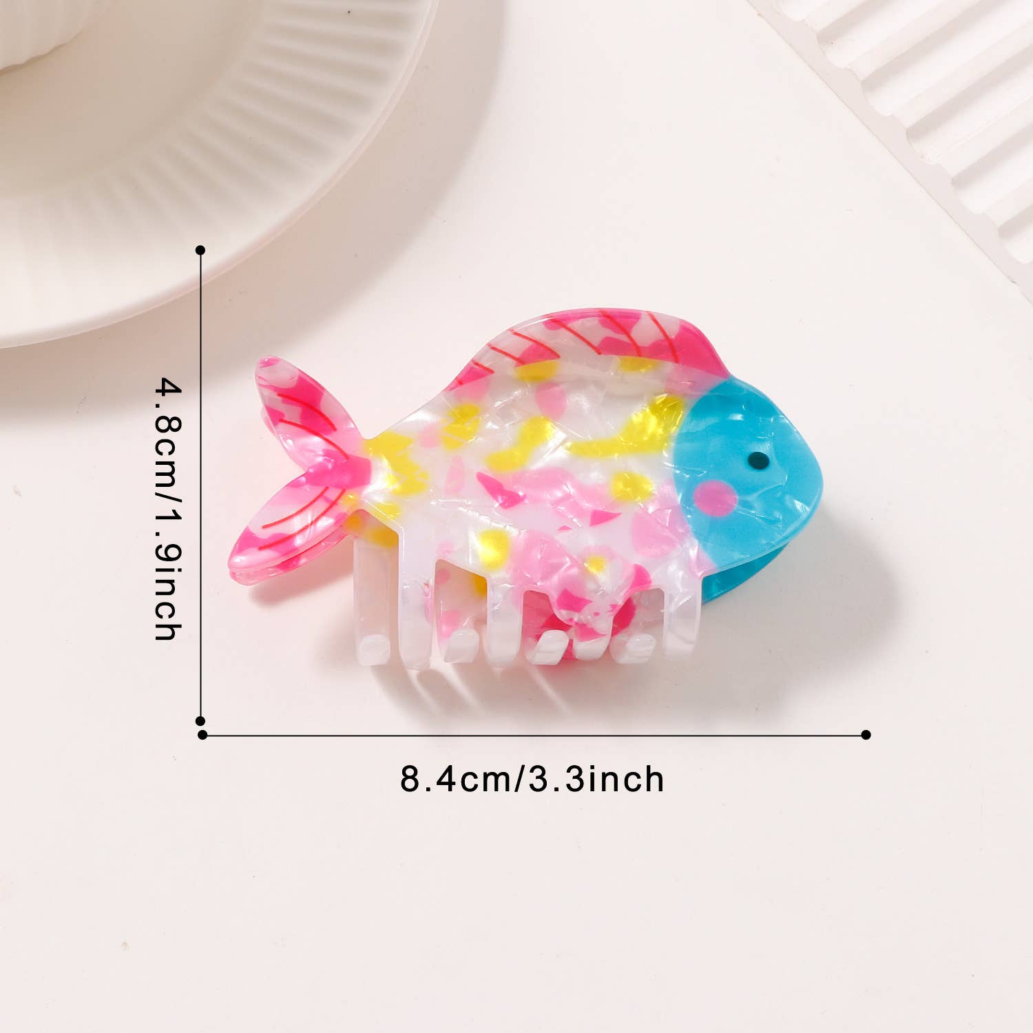 Marine Animal Series Tropical Fish & Shark Hair Claw Clips