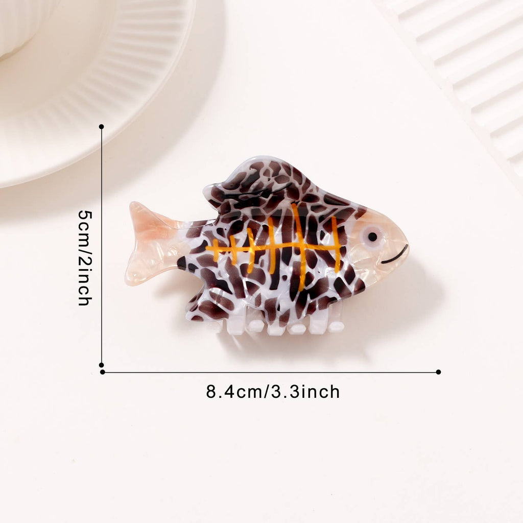 Marine Animal Series Tropical Fish & Shark Hair Claw Clips