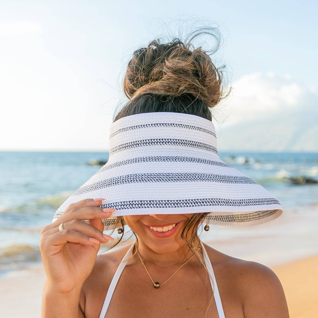 Marled Roll Up Visors