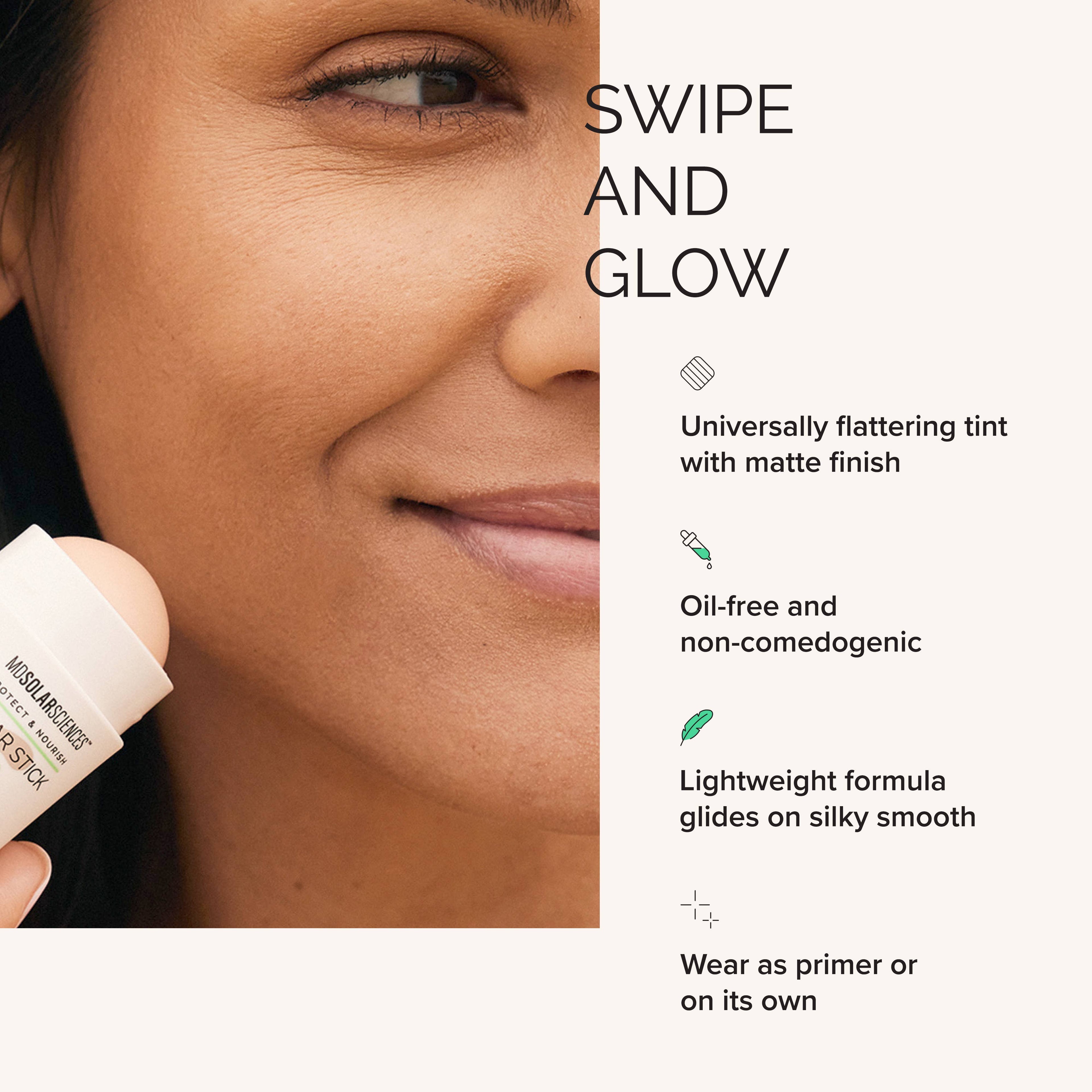 Tinted Solar Stick SPF 40 | Tinted Sunscreen Stick