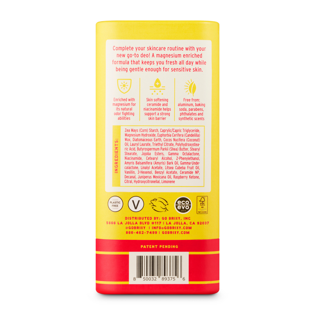 Magnesium Enriched Deodorant | Aluminum Free | Plumeria