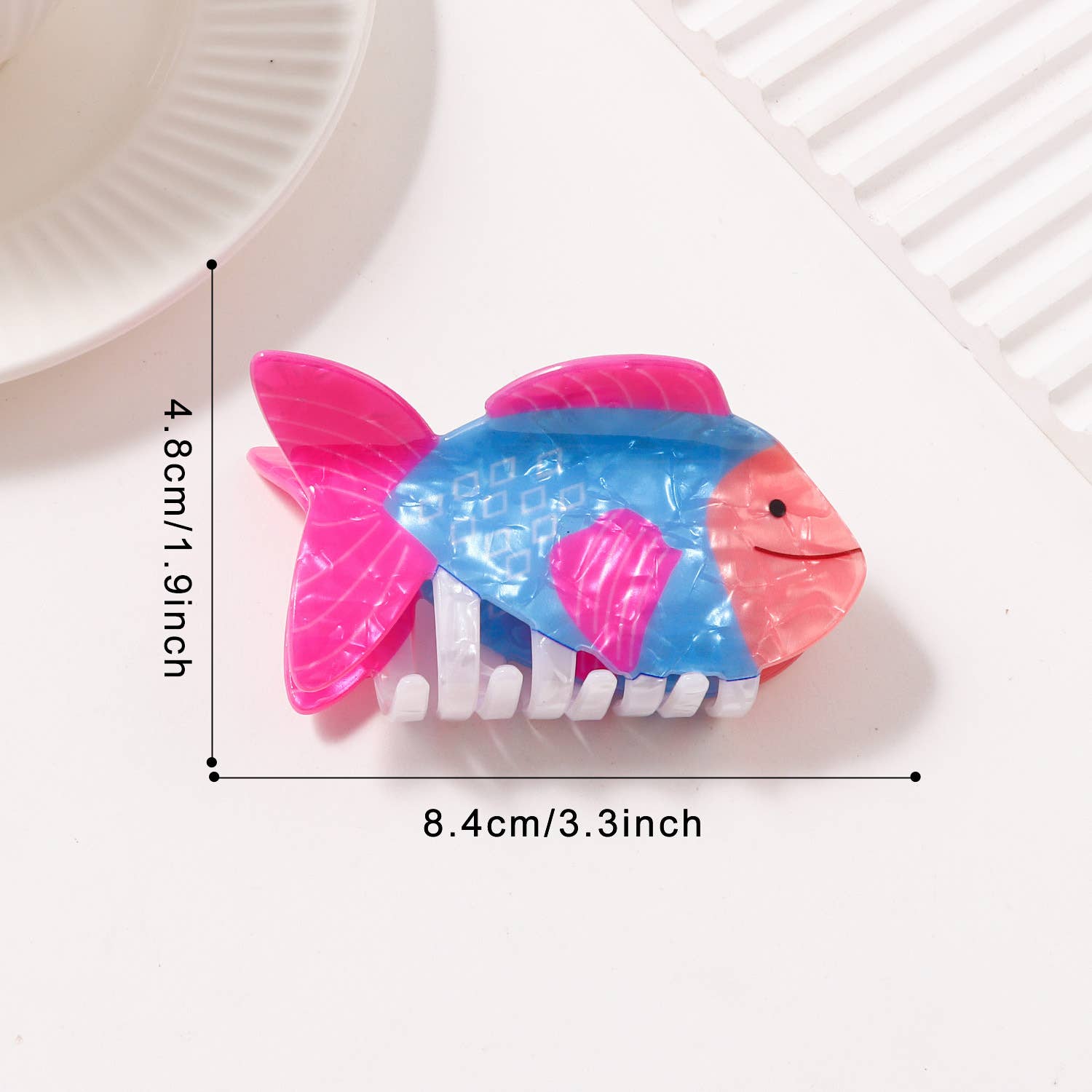 Marine Animal Series Tropical Fish & Shark Hair Claw Clips