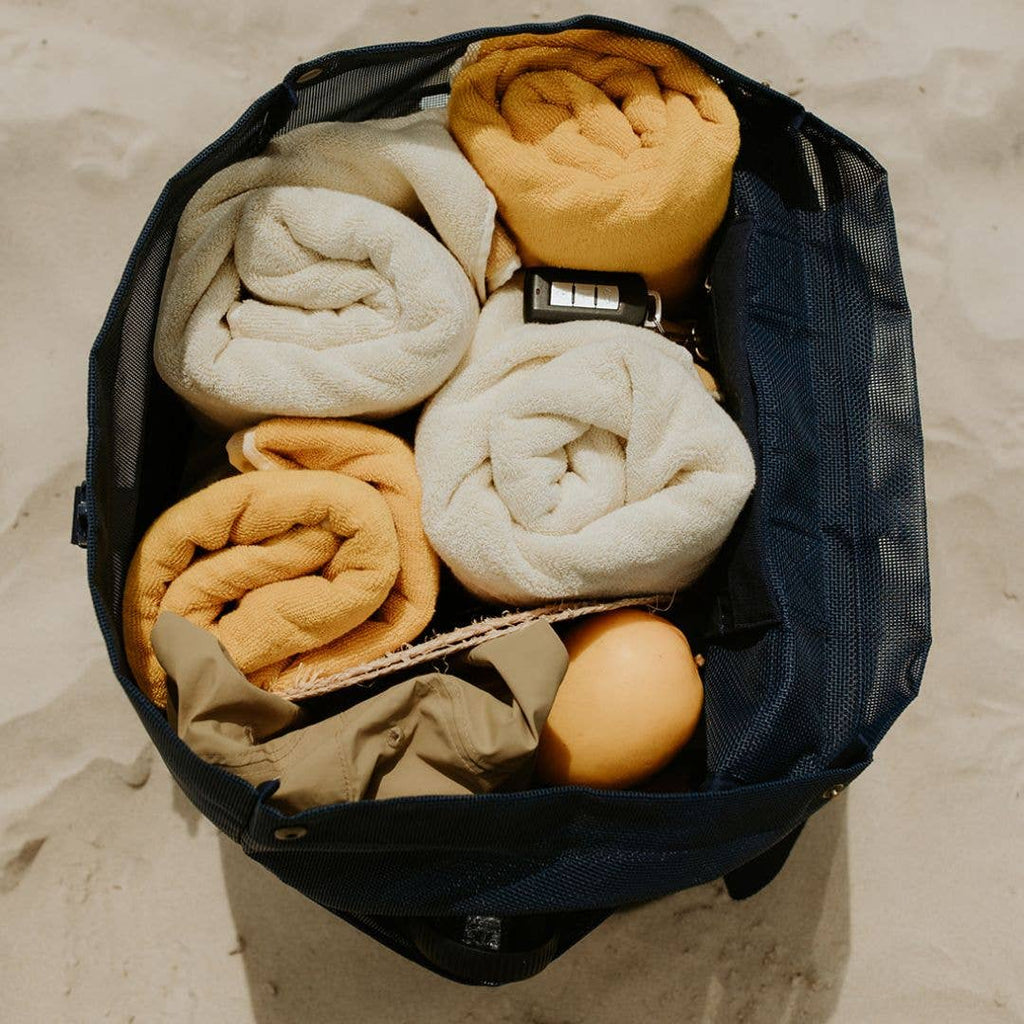 Beach Hauler™ Mesh Backpack - Deep Sea
