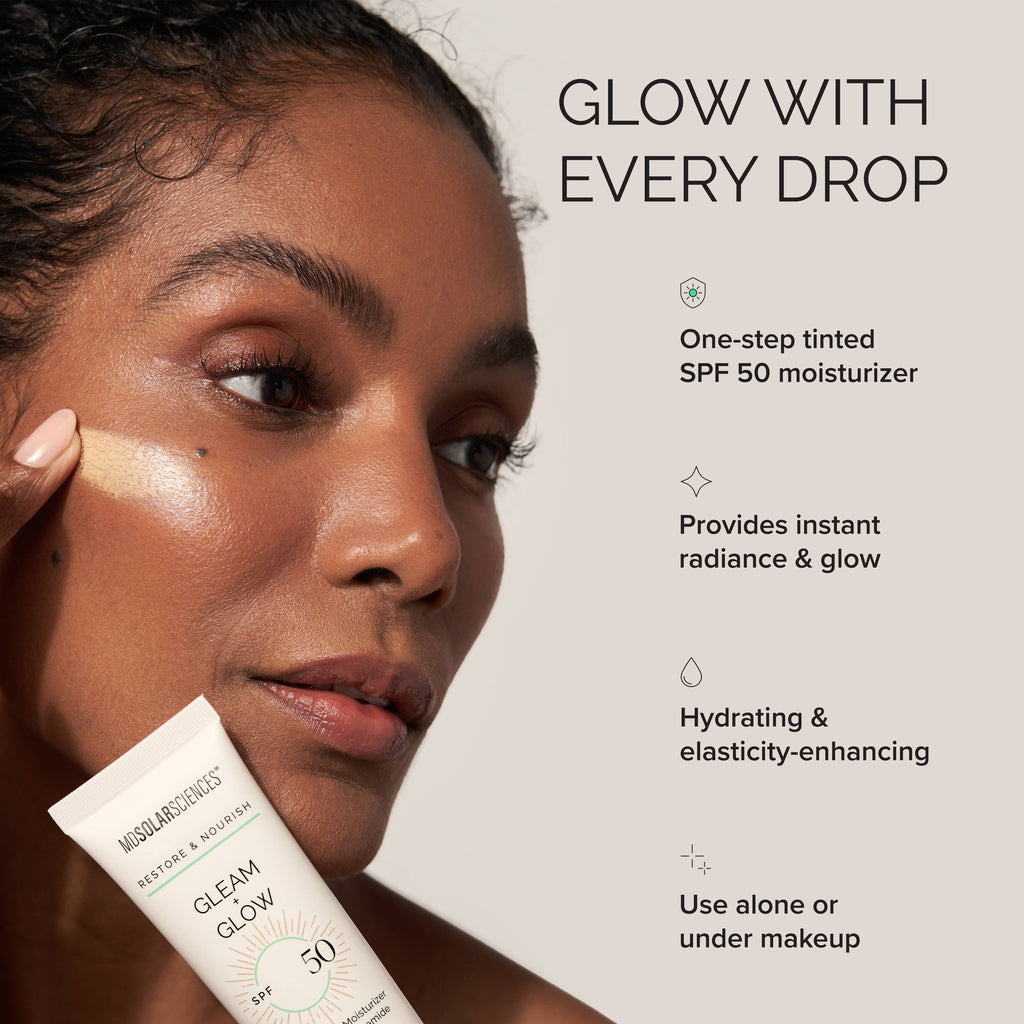 Gleam + Glow SPF 50 1.7 oz