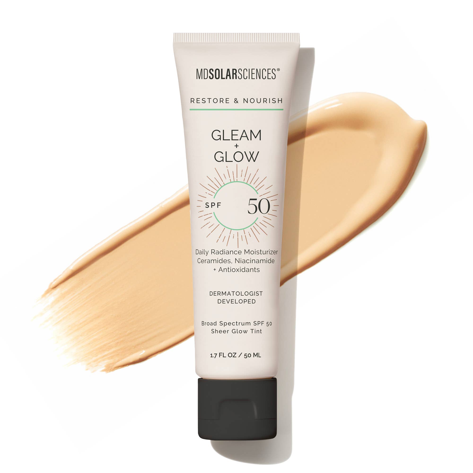 Gleam + Glow SPF 50 1.7 oz