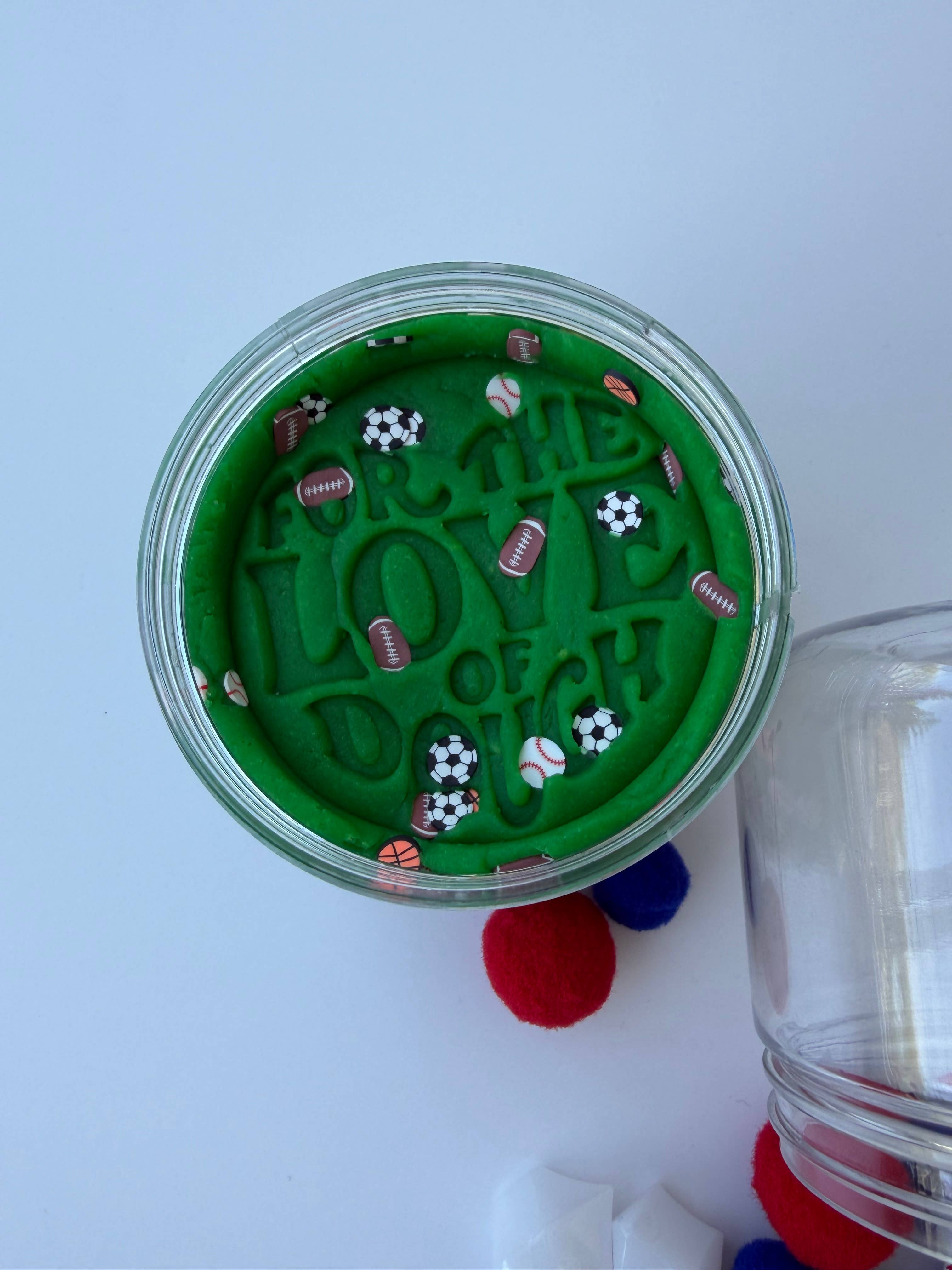 Sports Sensory Dough Double Jar