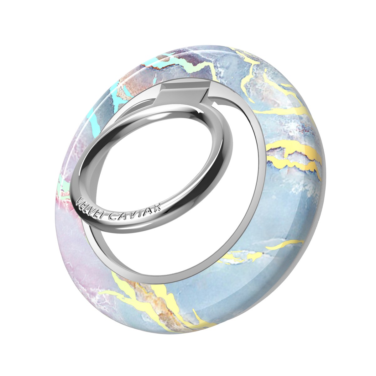 Magnetic Phone Ring & Stand - Holo Moonstone