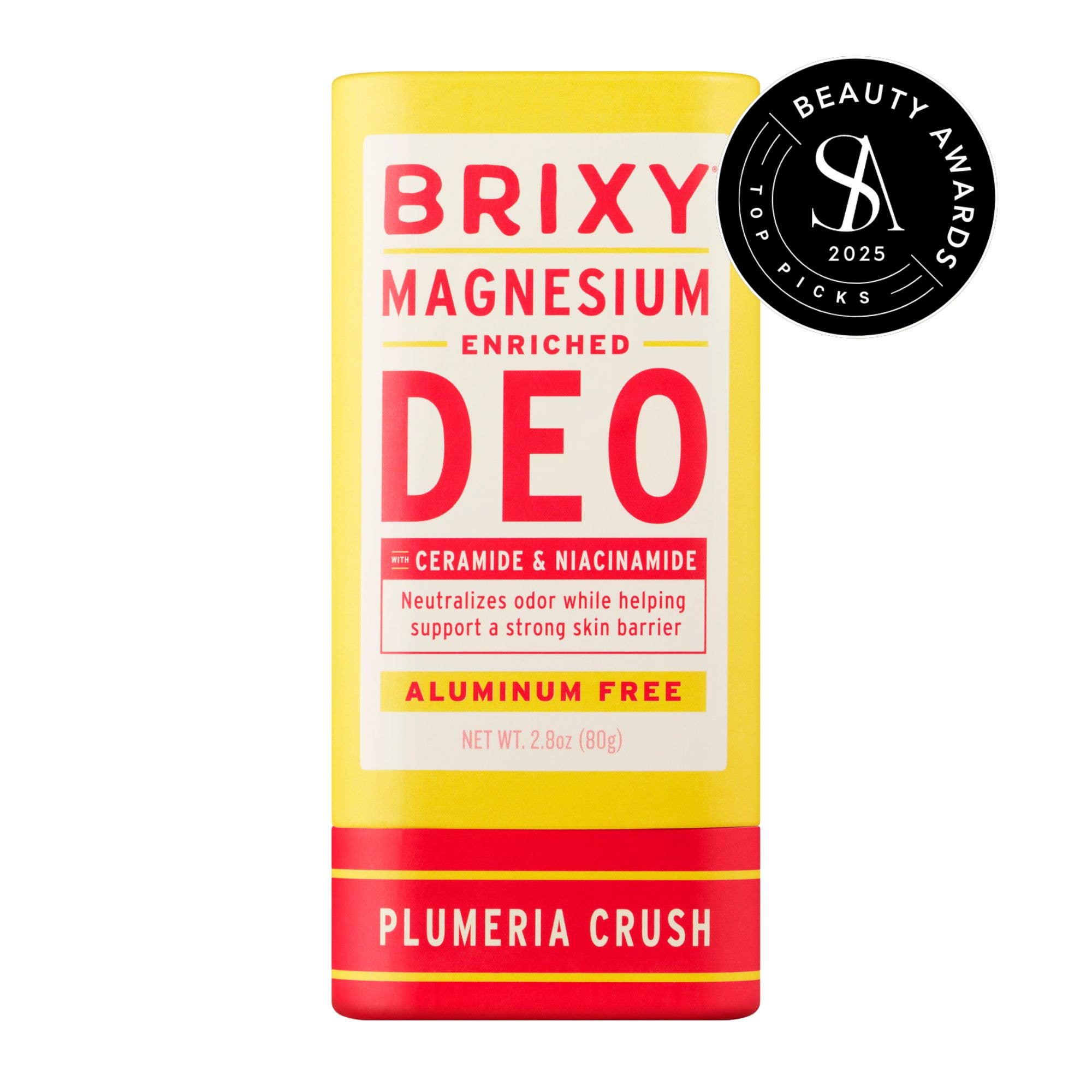 Magnesium Enriched Deodorant | Aluminum Free | Plumeria