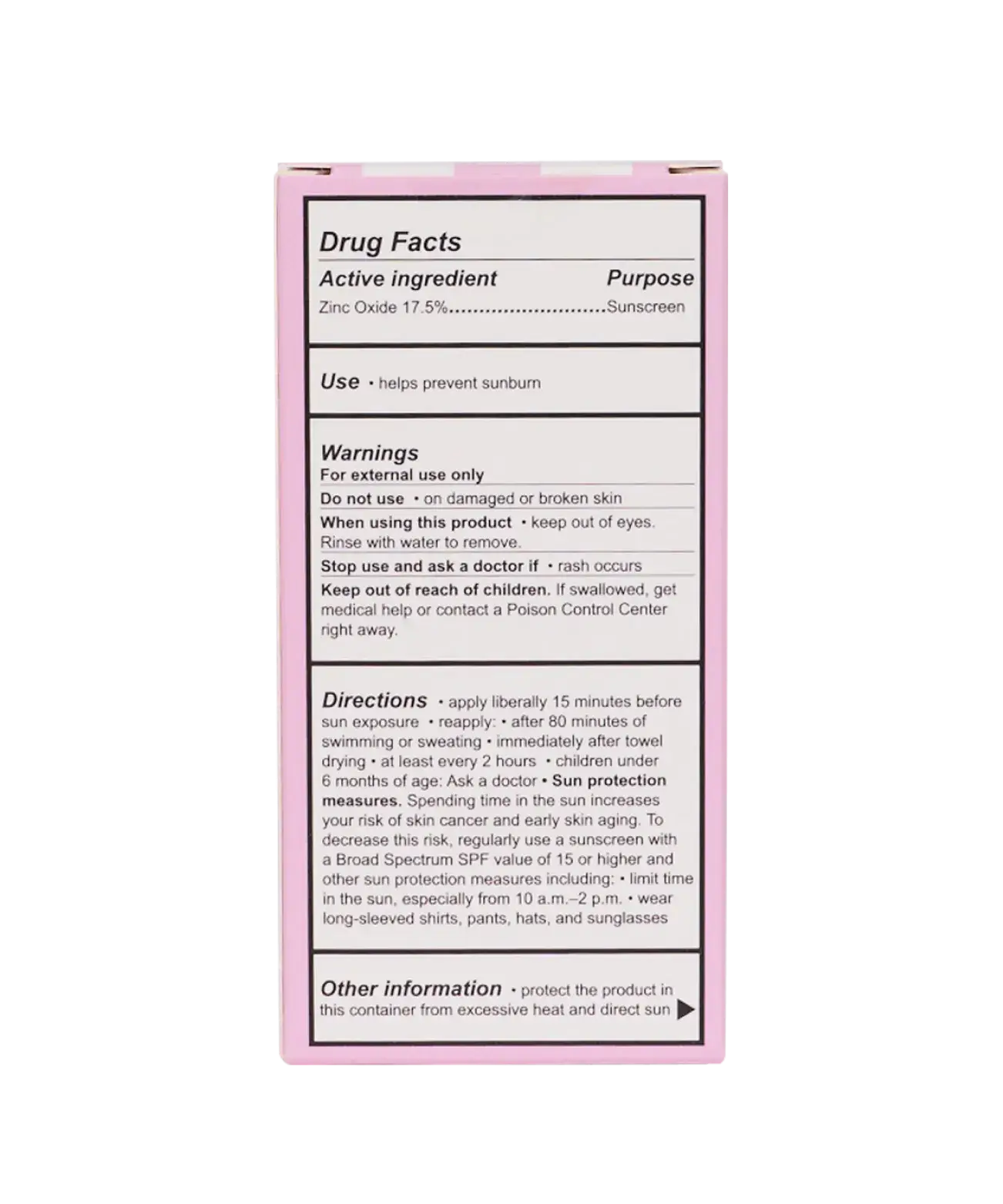 PoolBar Mineral SPF 50 Face Sunscreen