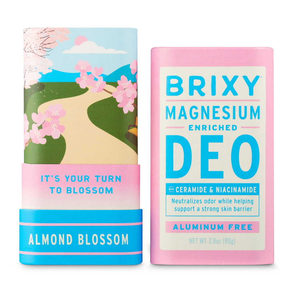 Magnesium Enriched Deodorant | Aluminum Free | Almond