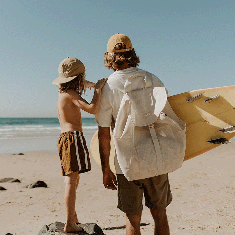 Beach Hauler™ Mesh Backpack - Sand