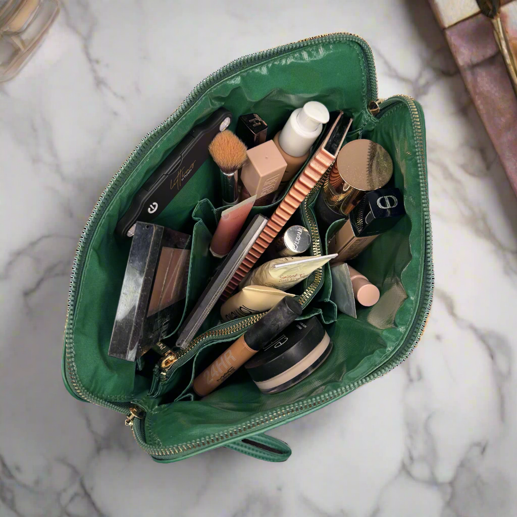 Litt Makeup Case - Emerald Velvet