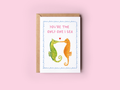 Only One I Sea Beach Coastal Romance Greeting Card