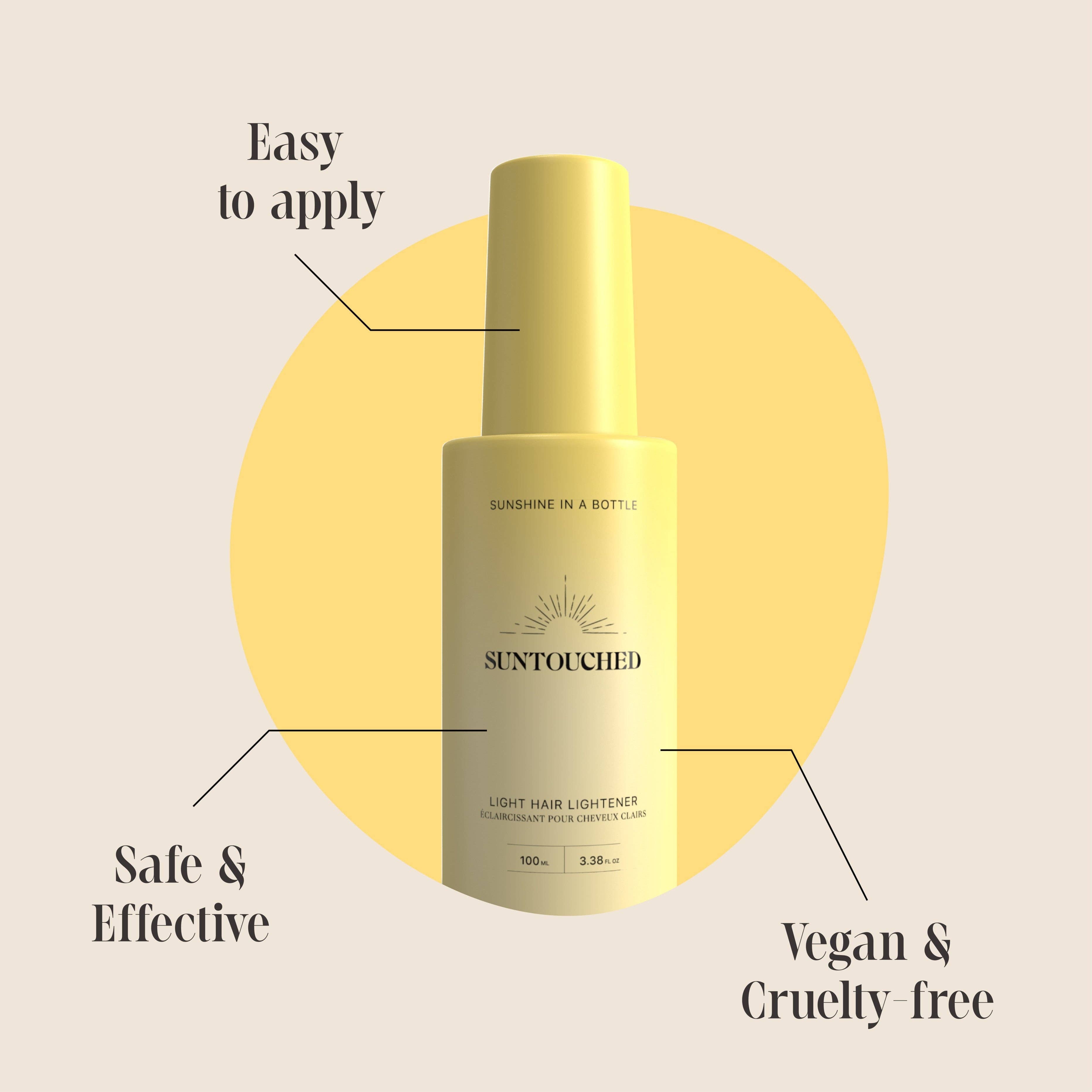 Hair Lightener for Light Hair