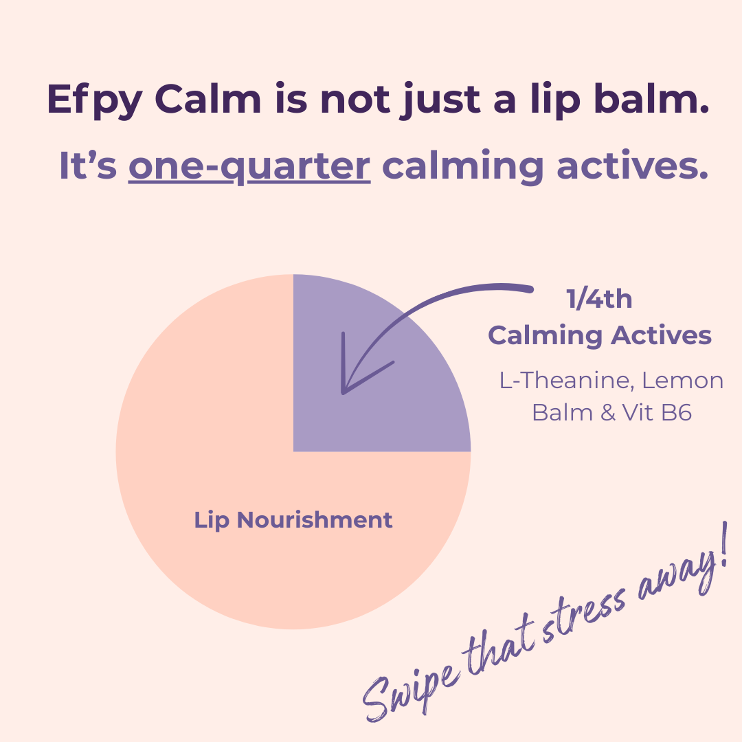 Efpy Calm micro-dose lip balm | Stress relief & relaxation