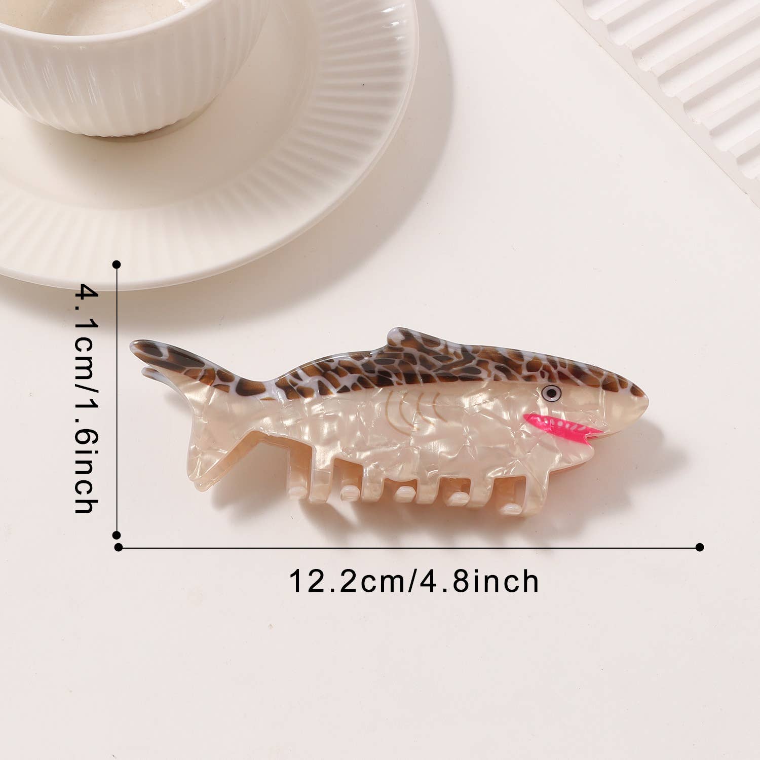 Marine Animal Series Tropical Fish & Shark Hair Claw Clips
