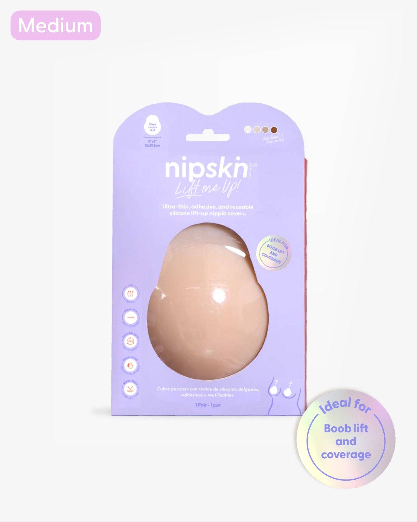Lift Me Up - Reusable Silicone Nipple Covers for Lift - Nipskin®