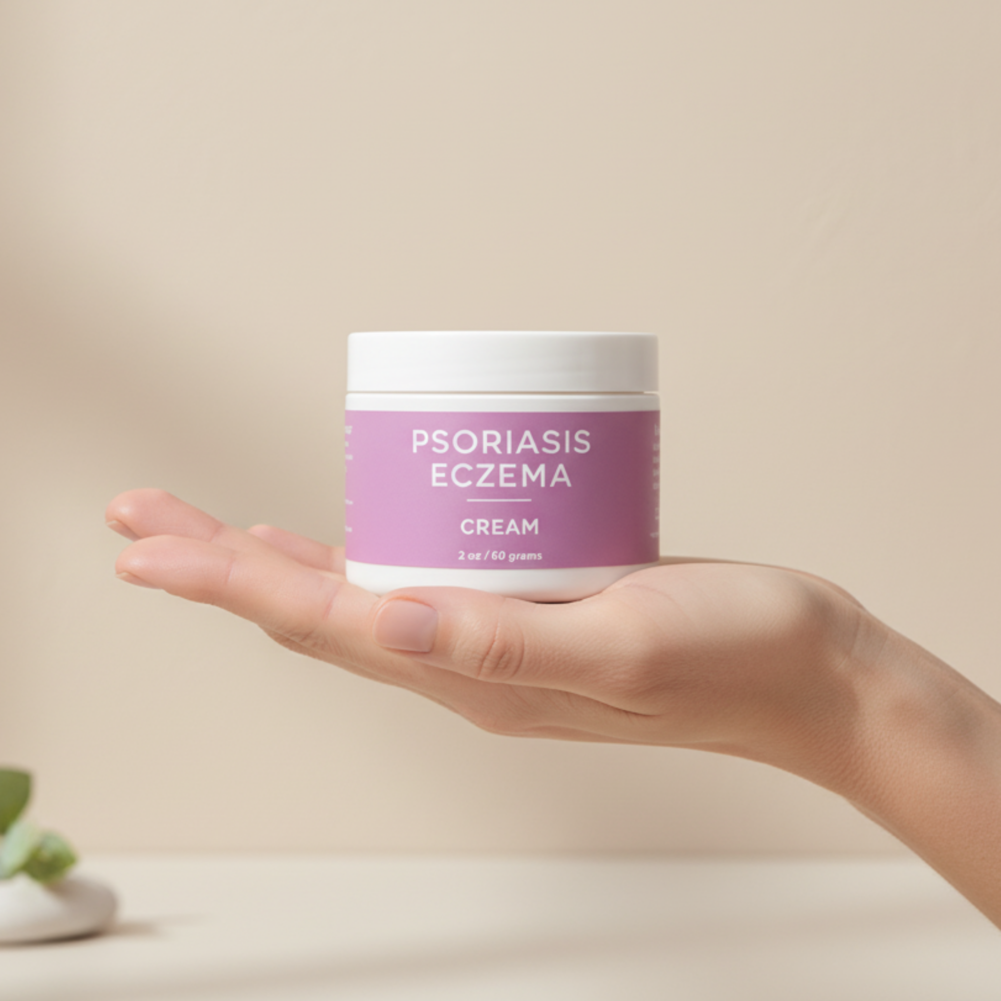 Psoriasis & Eczema Relief Cream – Blue Tansy & Sea Buckthorn