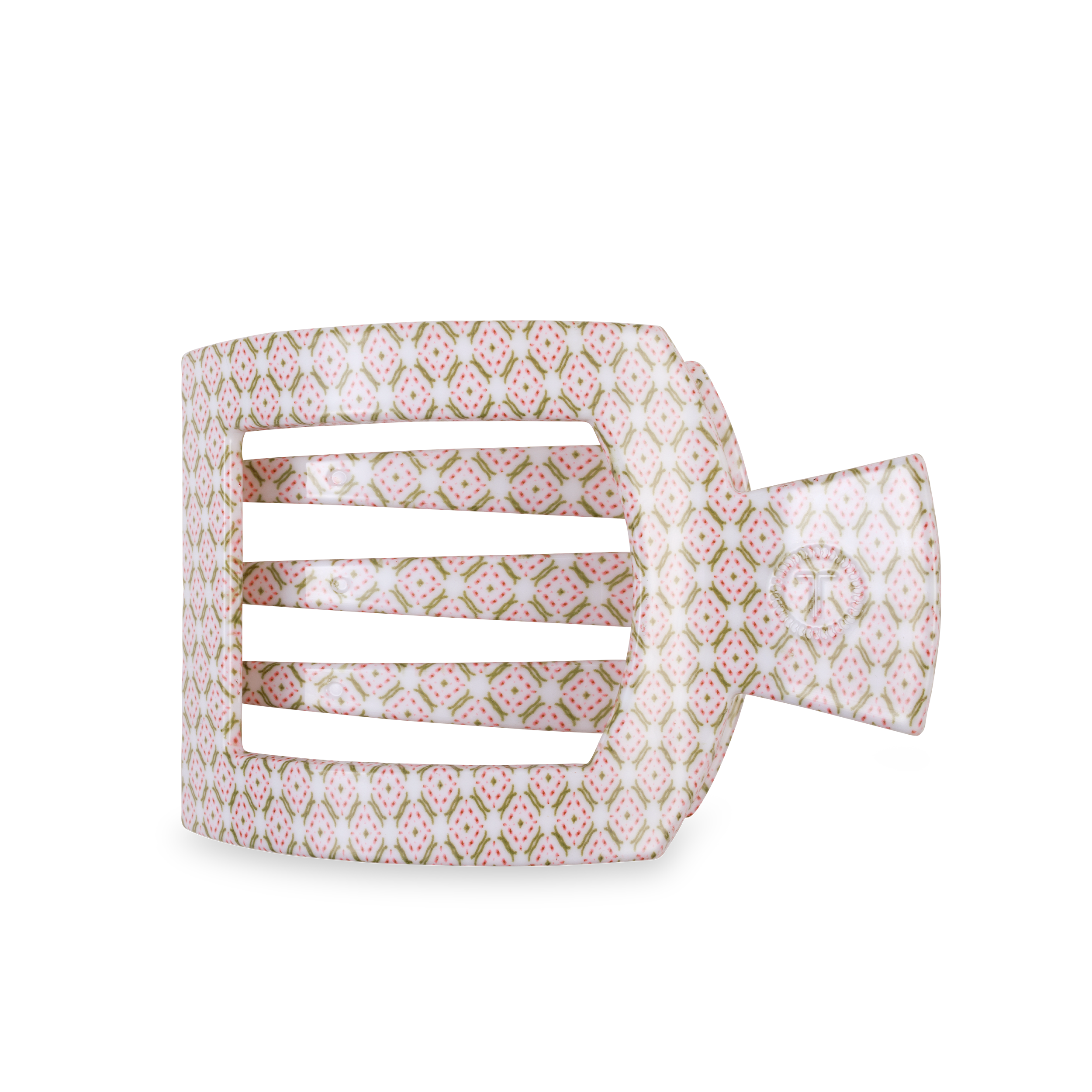 Pine & Pearl | Large | Flat Square Hair Clip
