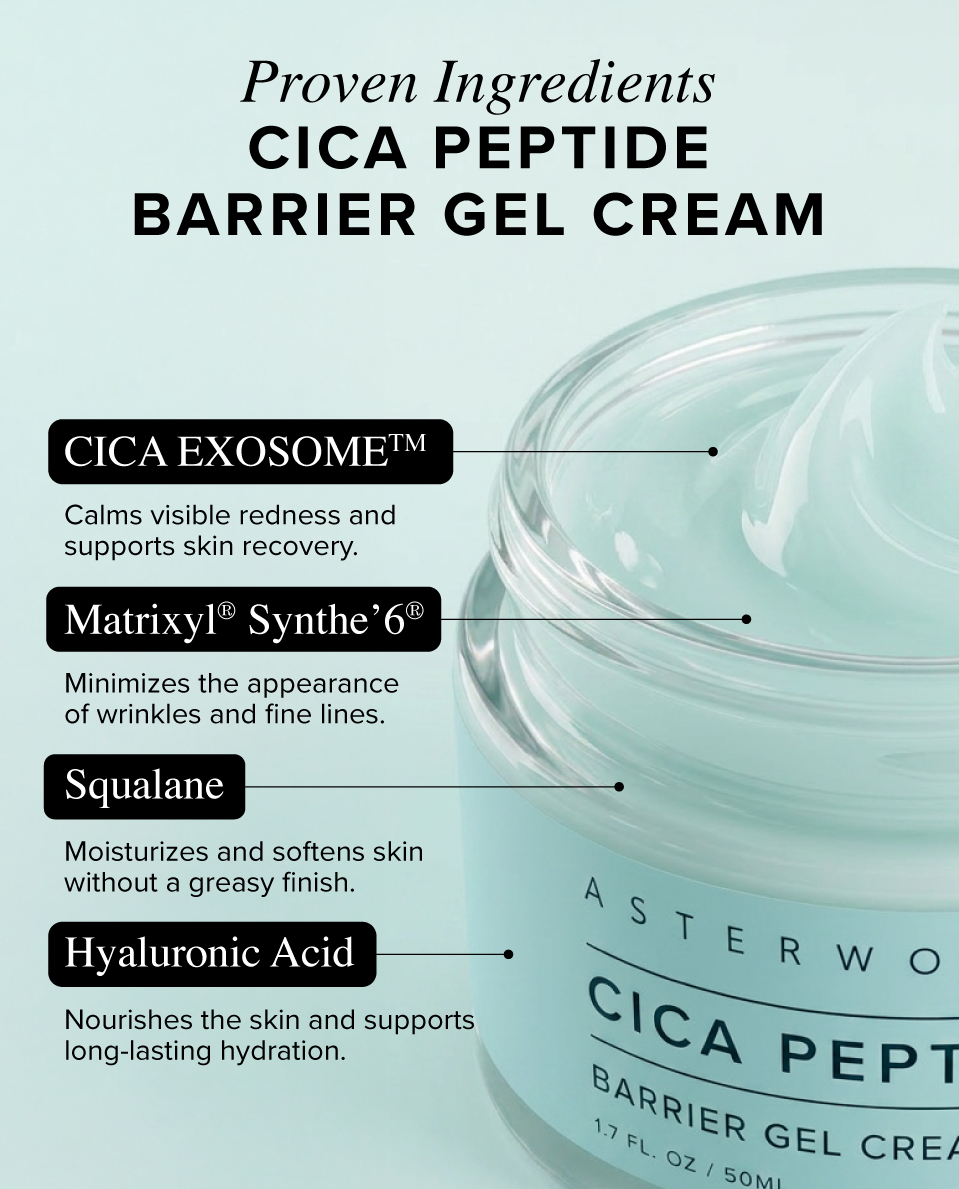 Cica Peptide Barrier Gel Cream - 1.7 Fl Oz