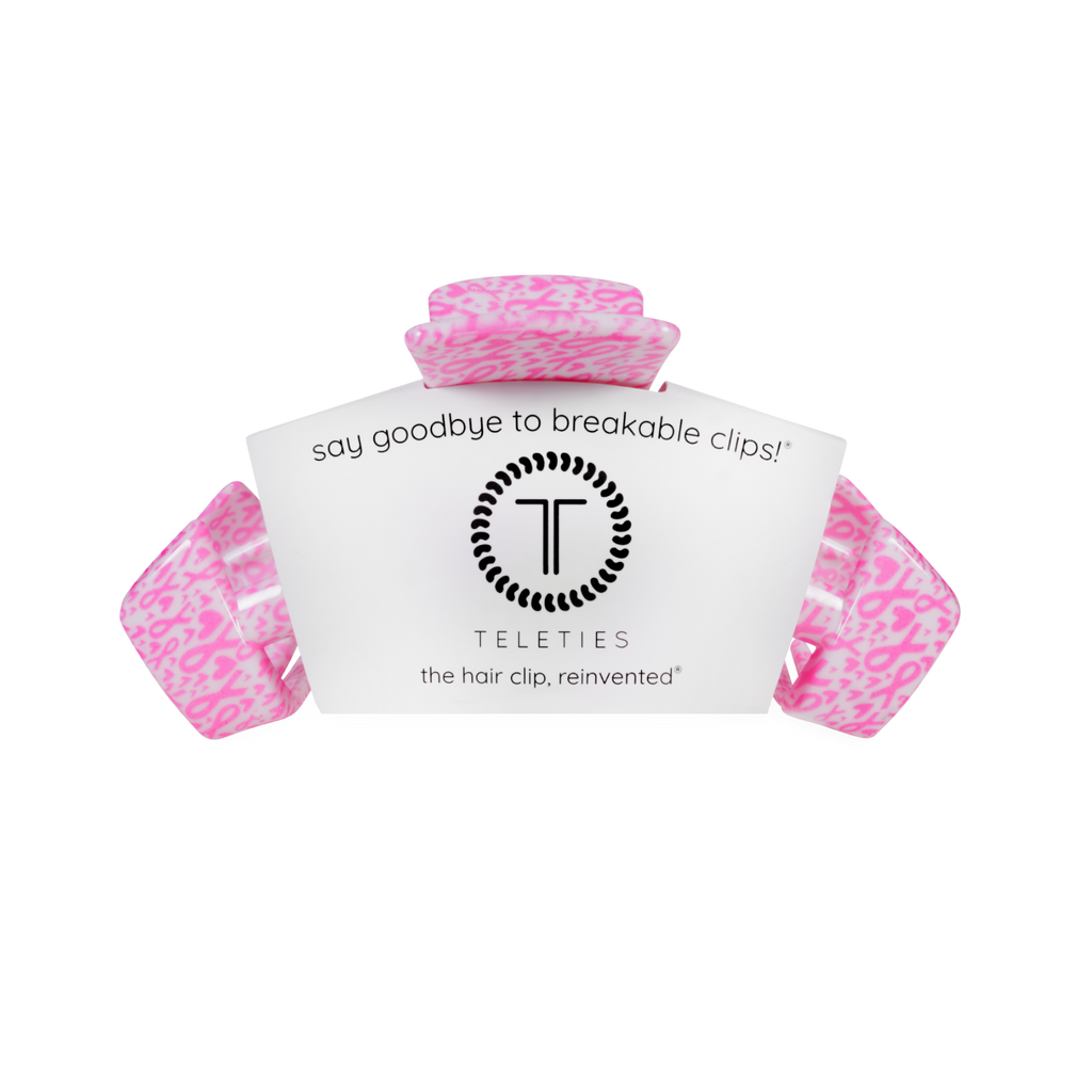 Classic | Breast Cancer Awareness | Medium | Claw Clip