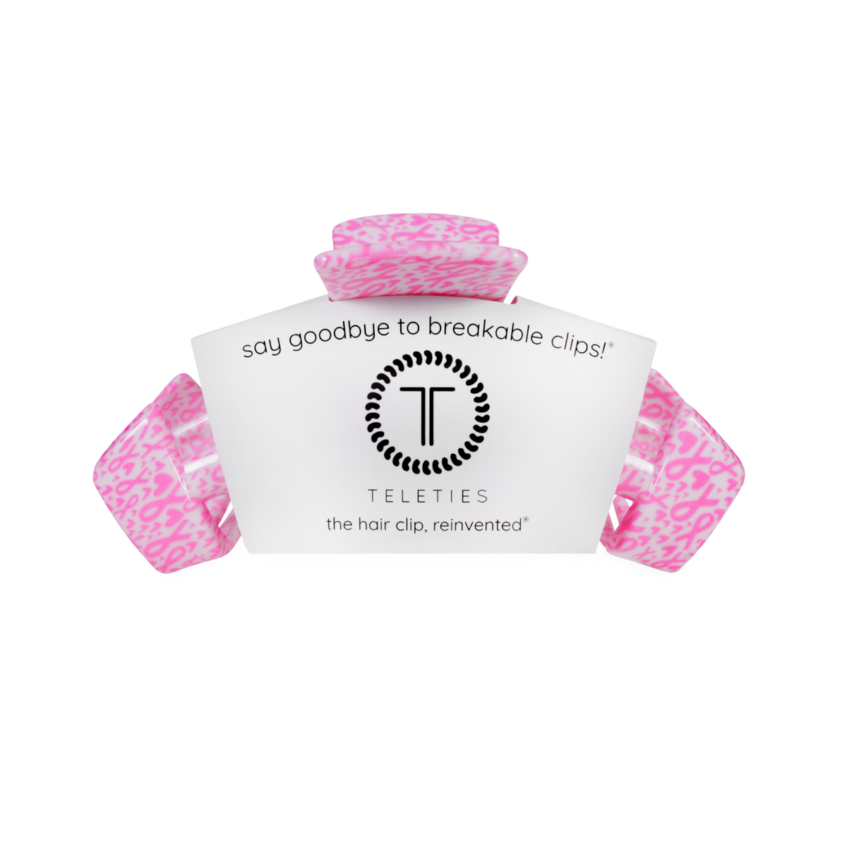 Classic | Breast Cancer Awareness | Medium | Claw Clip