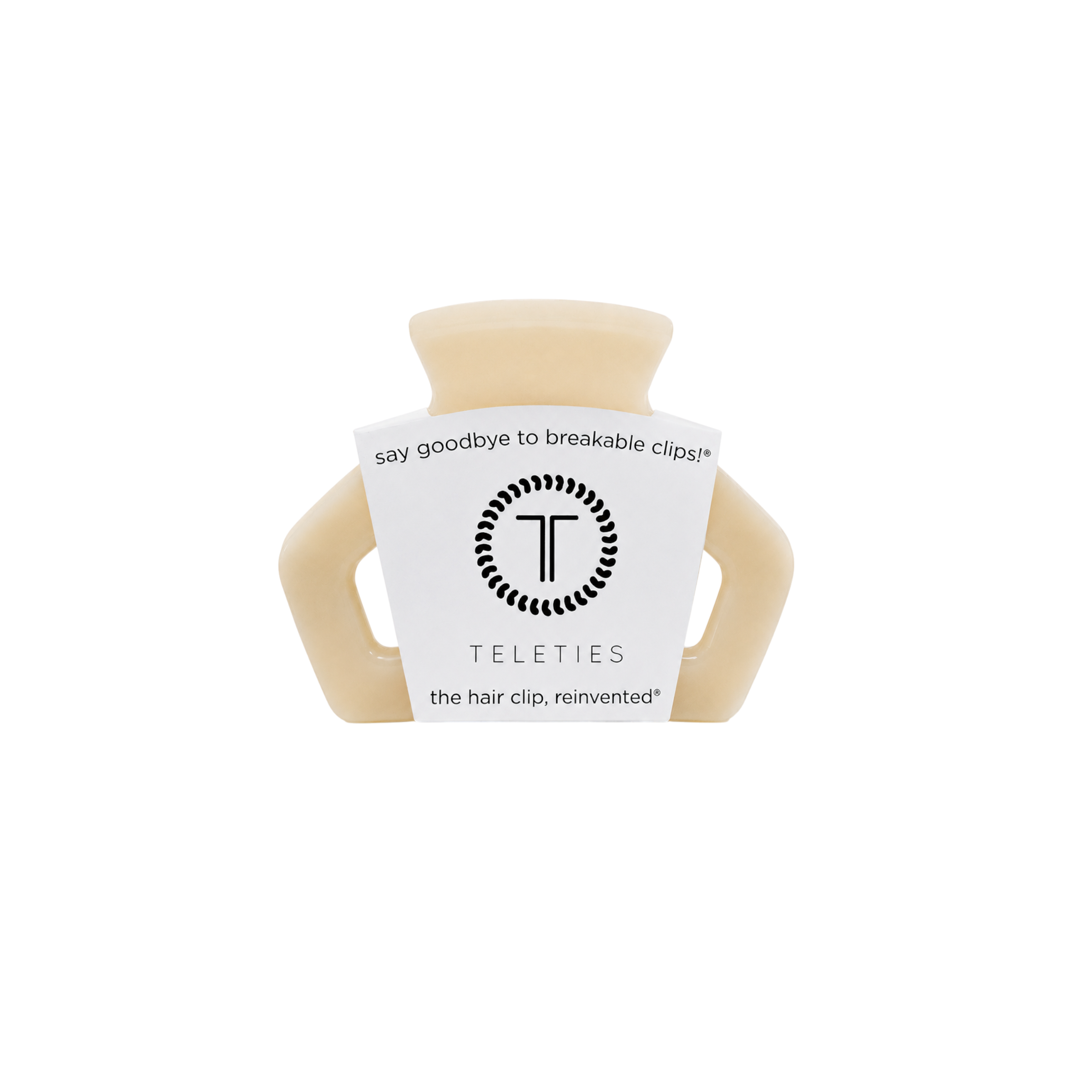 Open Almond Beige | Petite | Hair Clip