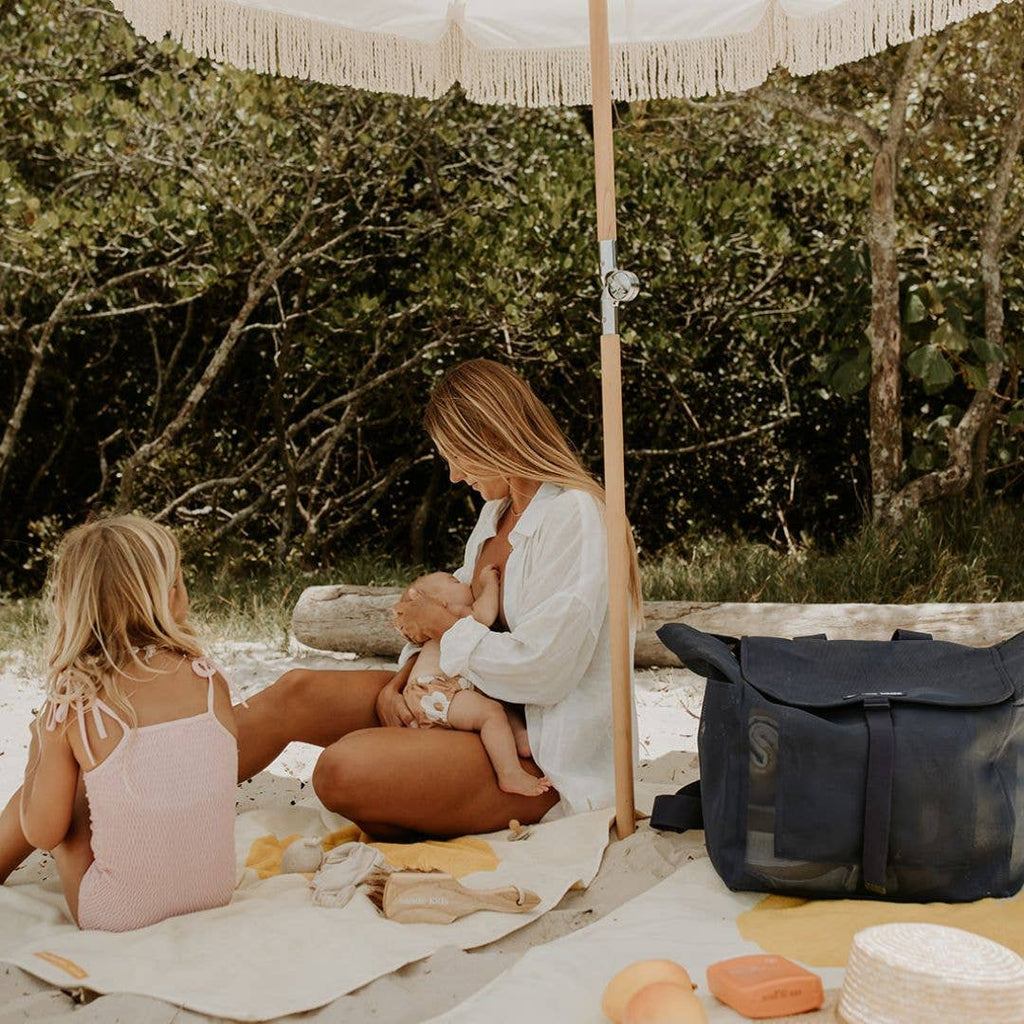 Beach Hauler™ Mesh Backpack - Deep Sea