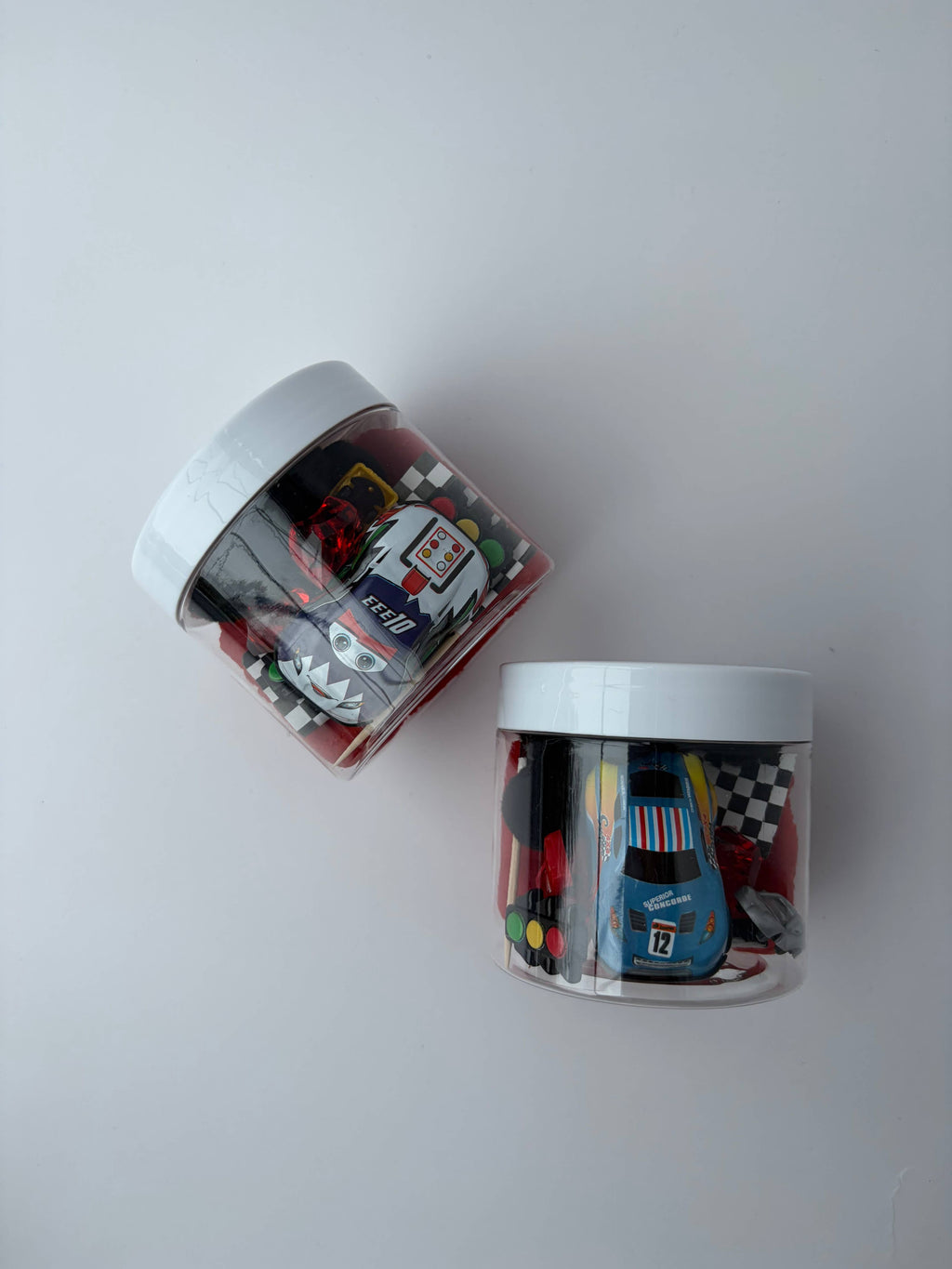 Race Car Sensory Dough Mini Jar
