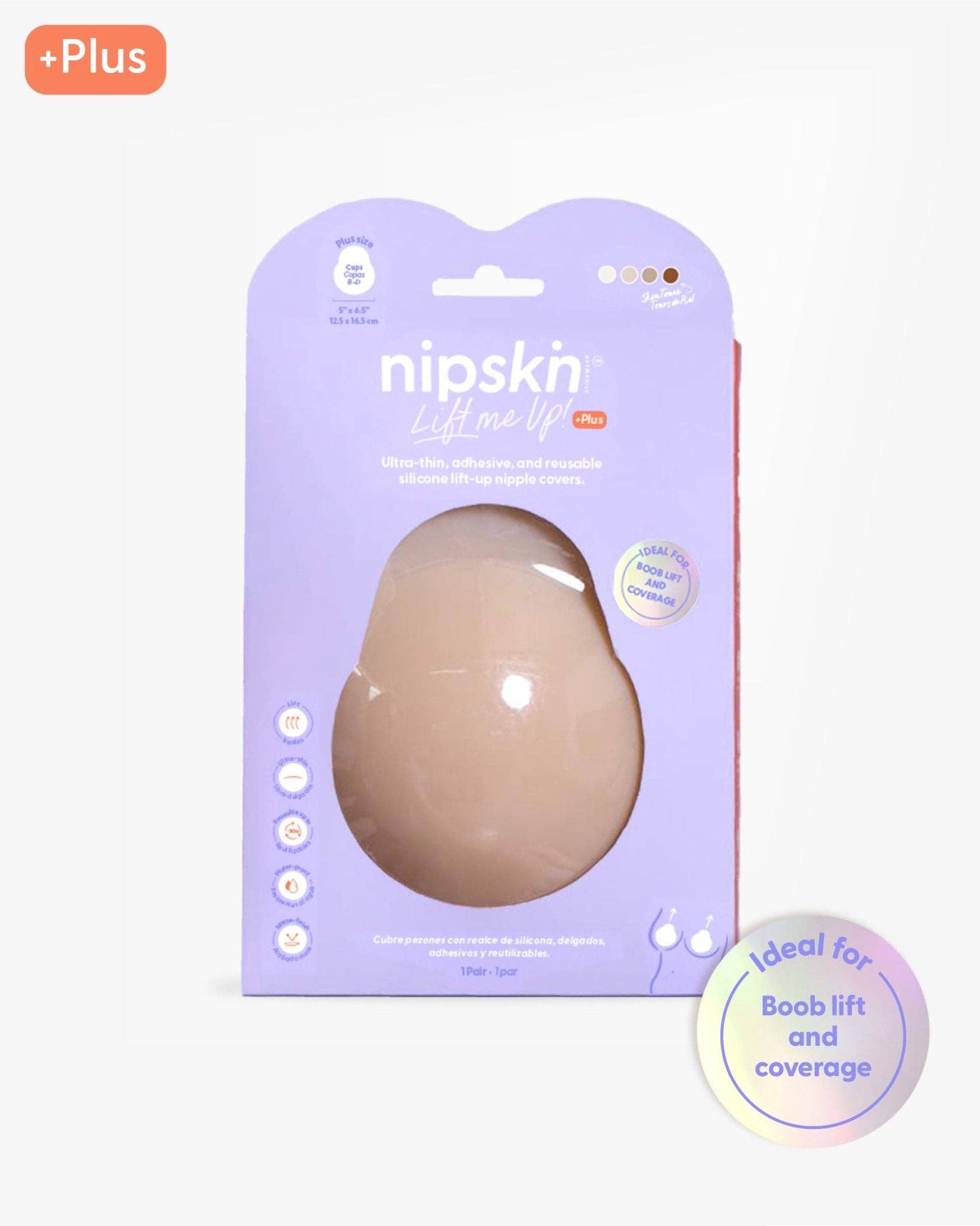 Lift Me Up - Reusable Silicone Nipple Covers for Lift - Nipskin®