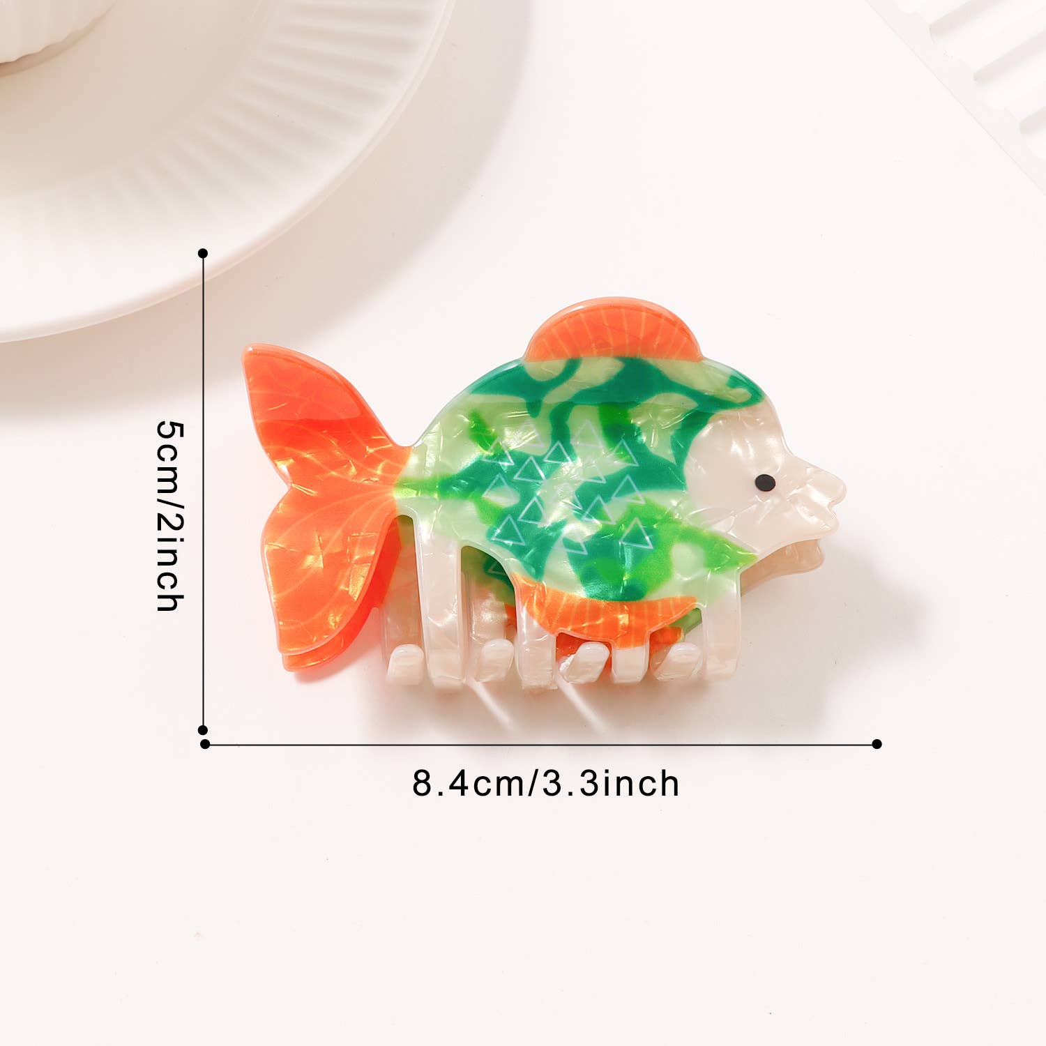 Marine Animal Series Tropical Fish & Shark Hair Claw Clips