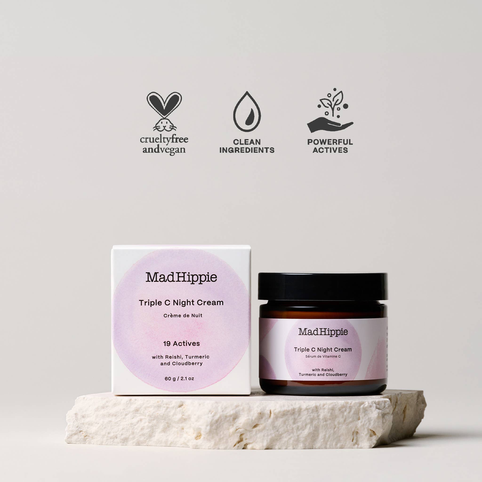 Night Cream - Hydrating Face Moisturizer and Skin Brightener