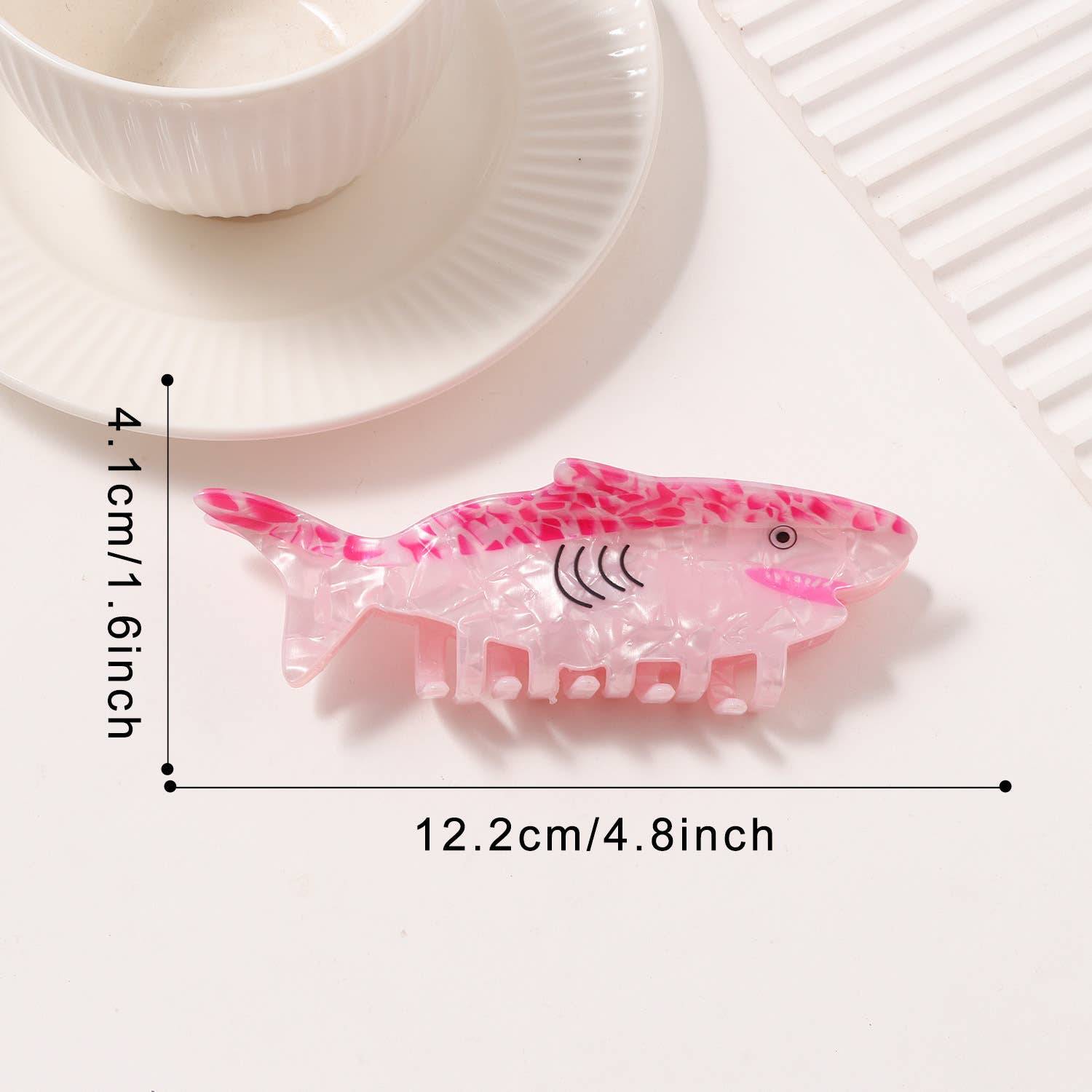 Marine Animal Series Tropical Fish & Shark Hair Claw Clips