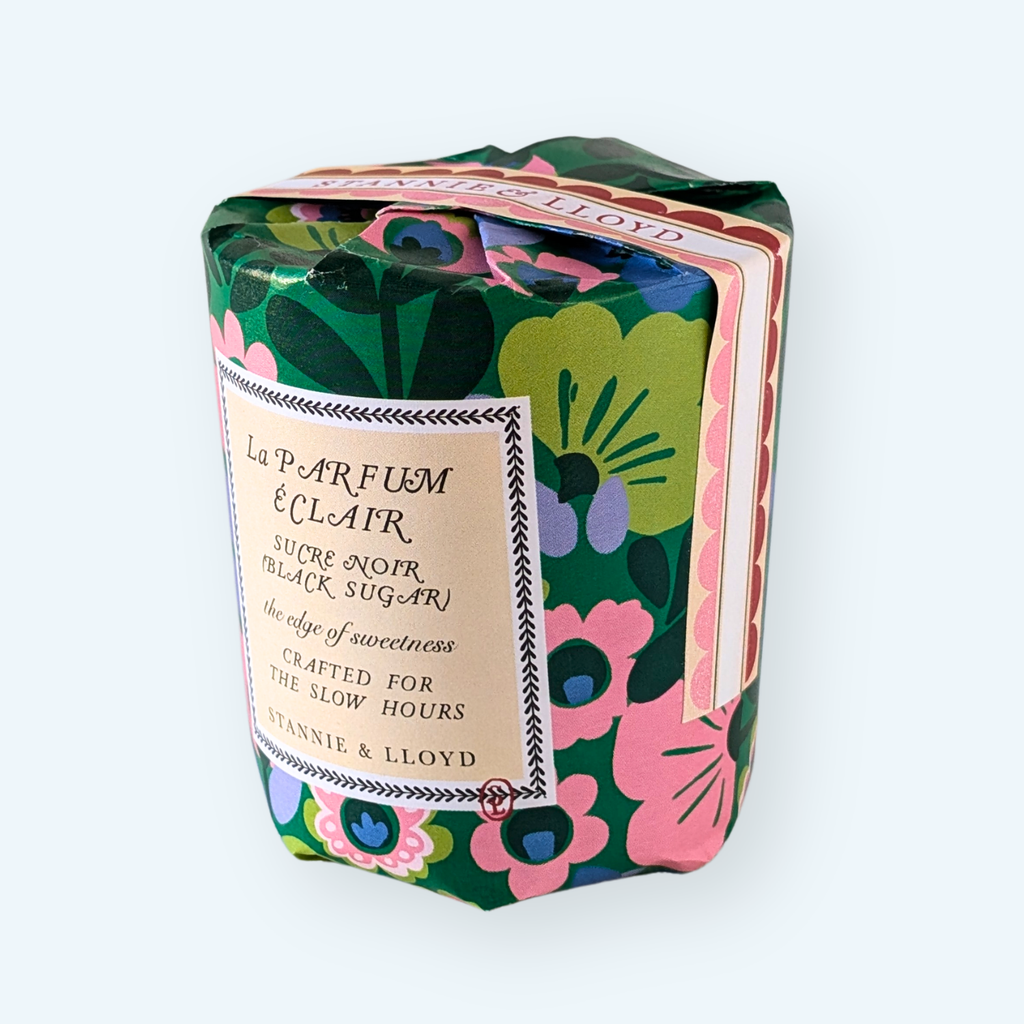 Gift Wrap Candle - Maude (Green Floral)
