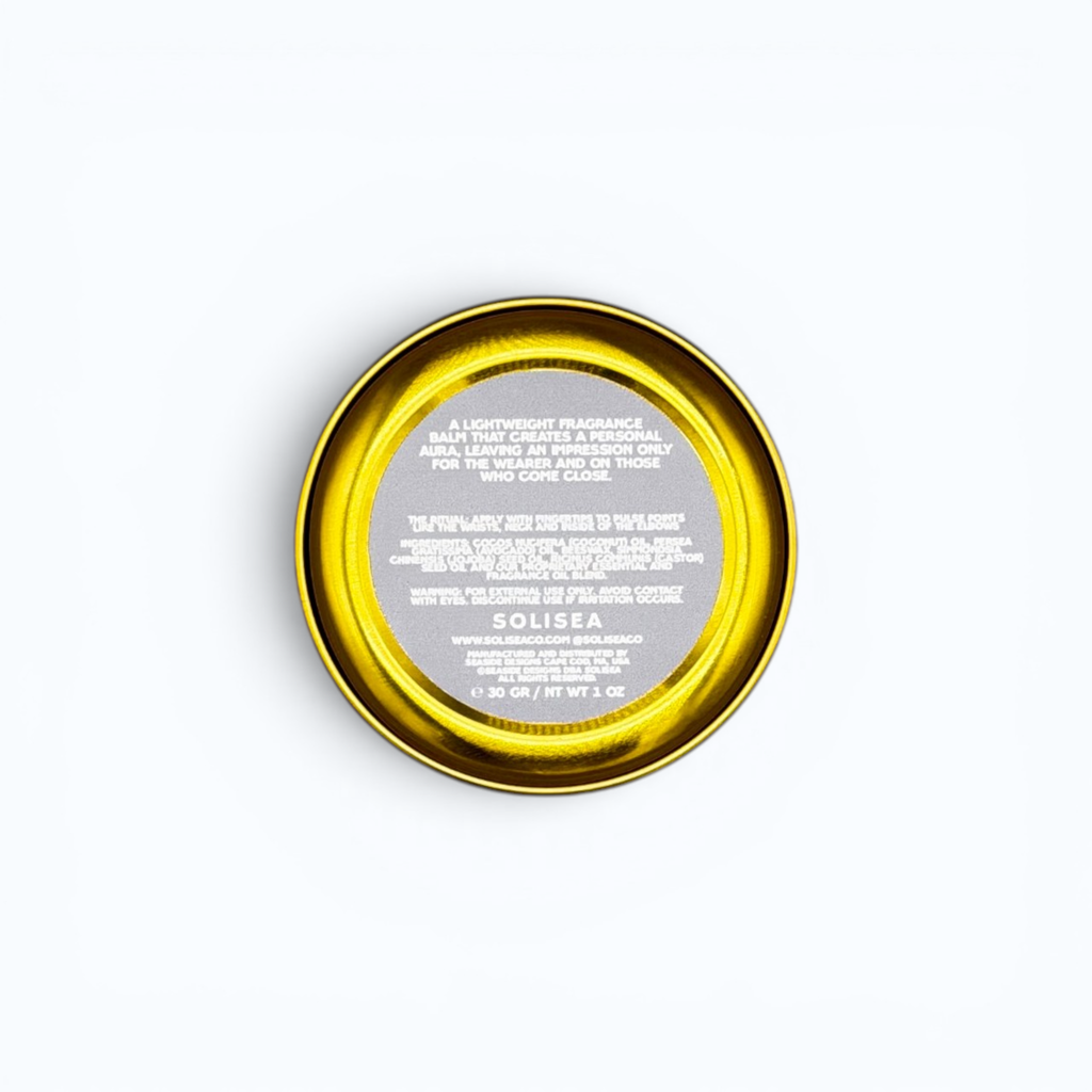 DRIFT Solid Cologne • Sun-Bleached Driftwood, Salt & Amber