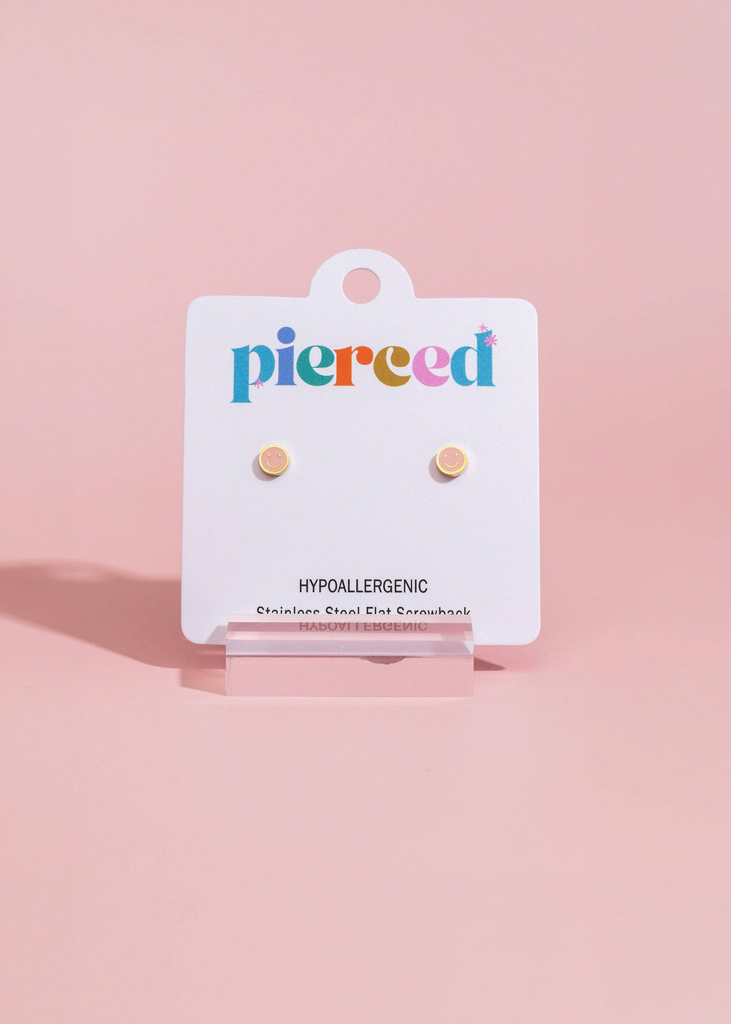 Tiny Pink Smiley