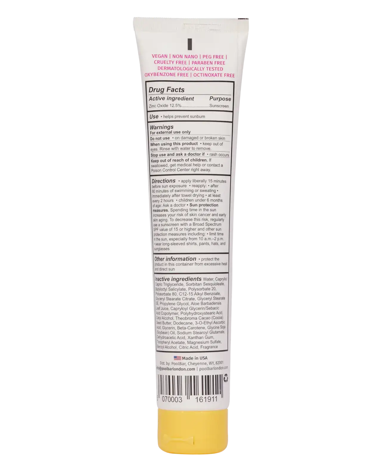 Mineral SPF 30 Body Cream