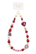 Alabama Crimson Tide Beaded Cellphone Wristlet