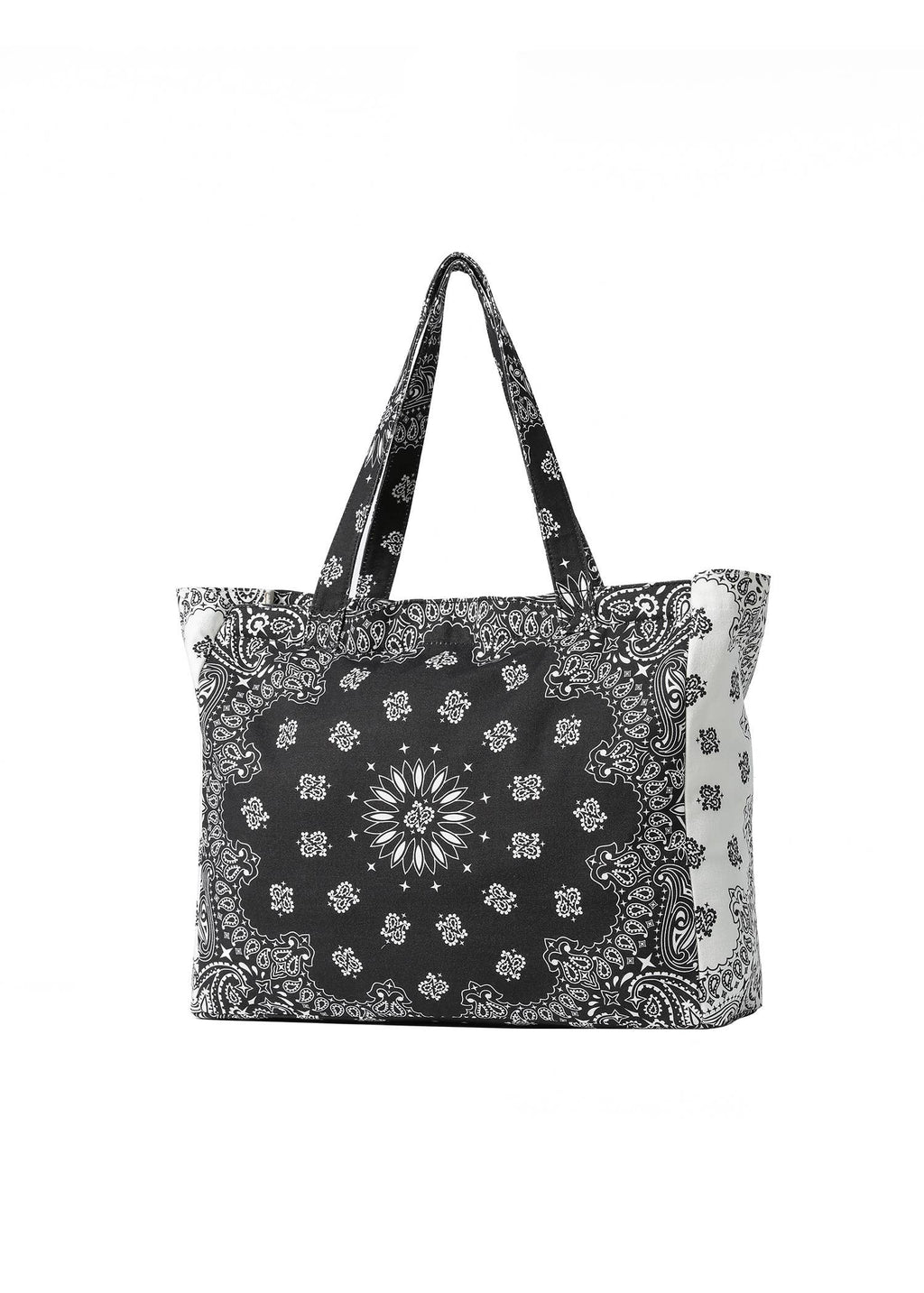 Bandana Print Canvas Tote