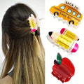 🍎Back to School Hair Clips