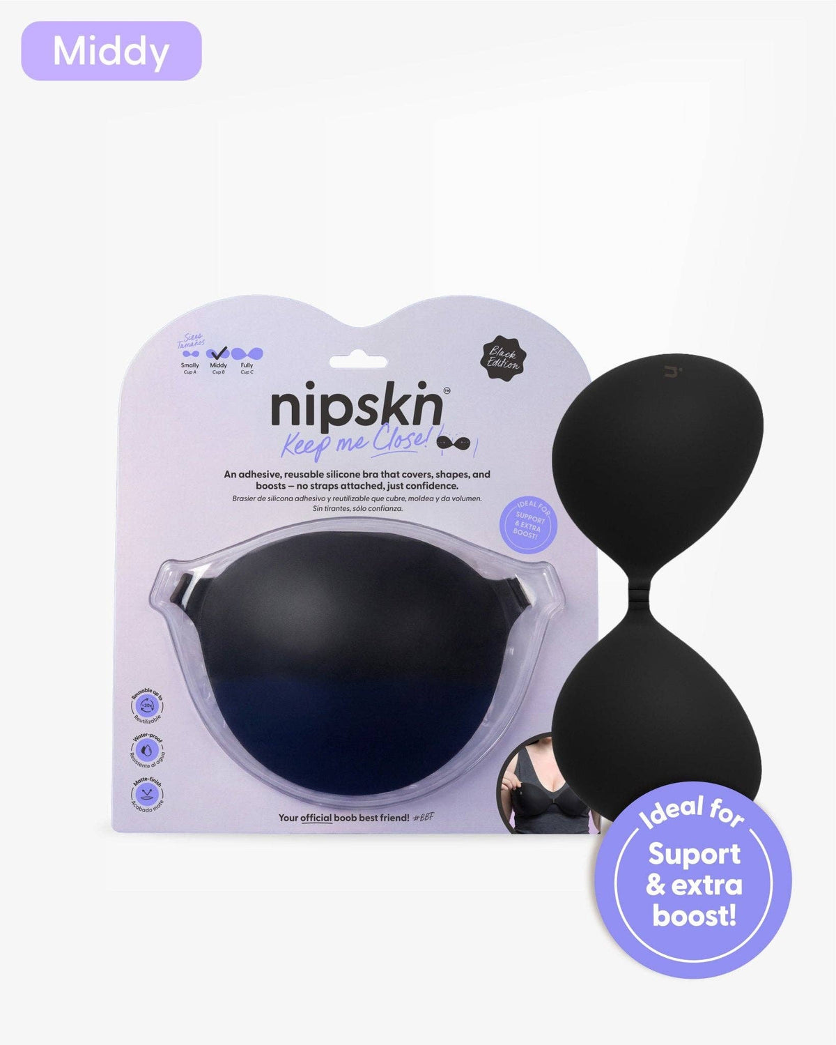 Strapless Adhesive Bra, Keep Me Close - Nipskin®