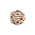 Blonde Tortoise | Medium | Flat Circle Hair Clip