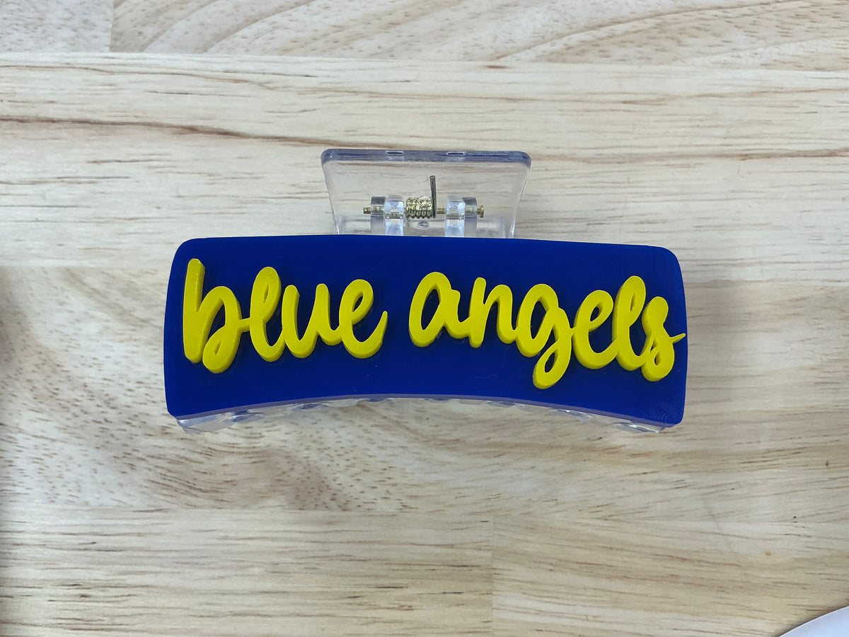 Blue Angels Claw Clip