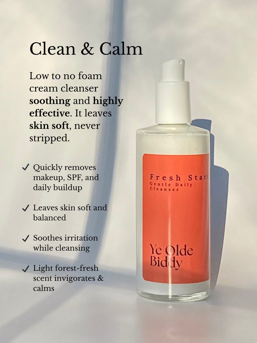 Cream Cleanser - Fresh Start