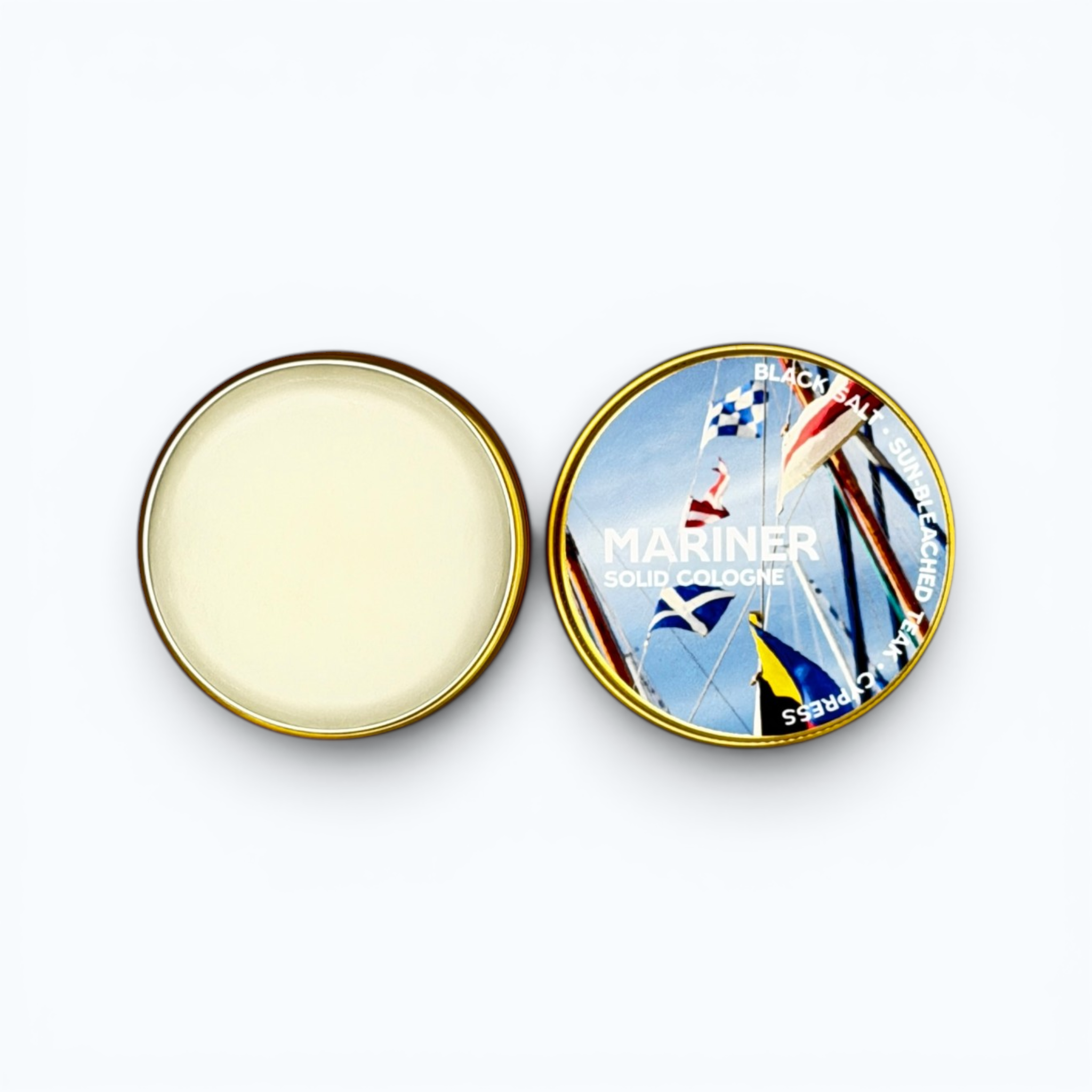 MARINER Solid Cologne • Salt, Sun-Bleached Teak & Cypress