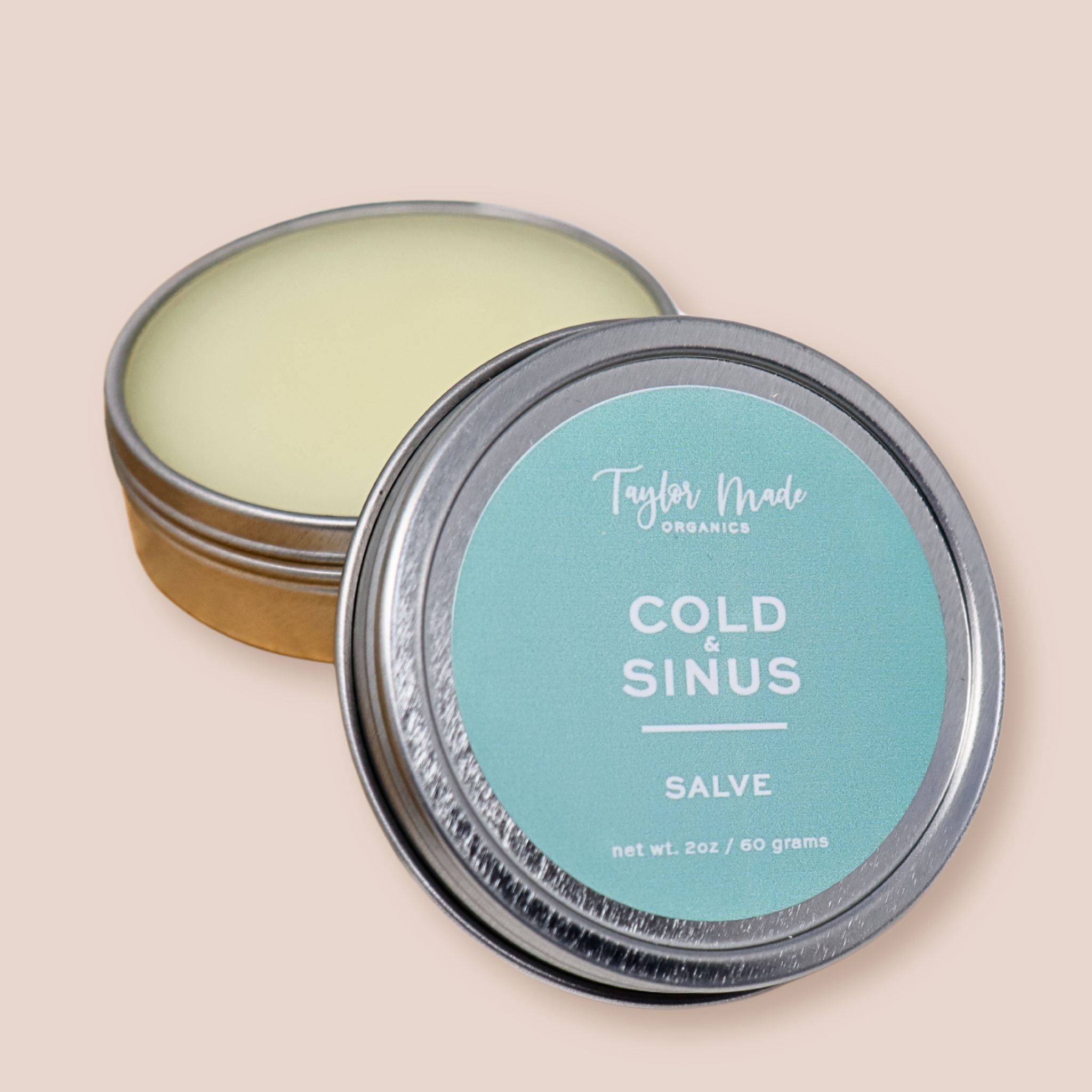 Cold & Sinus Salve – Camphor-Free Natural Vapor Rub