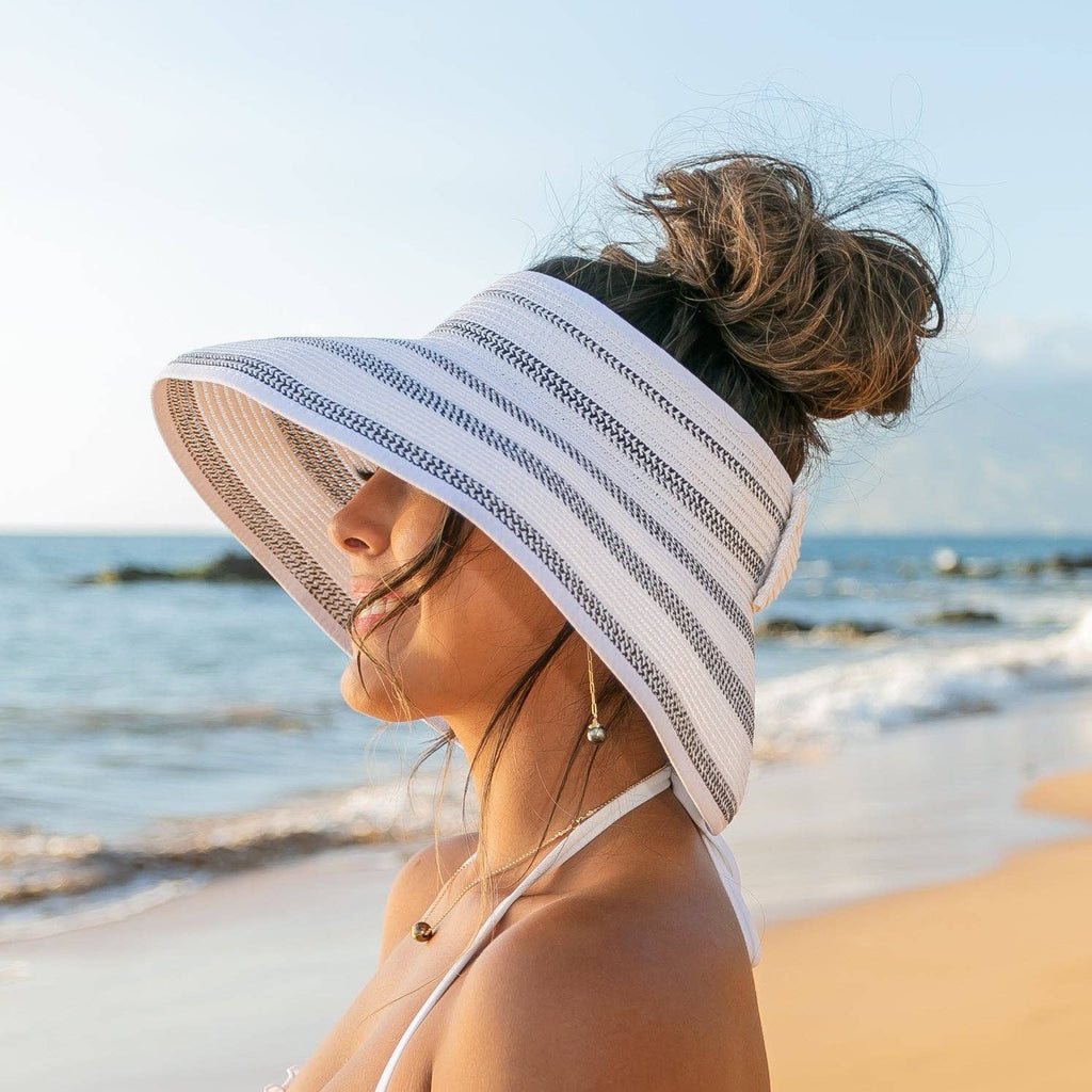 Marled Roll Up Visors